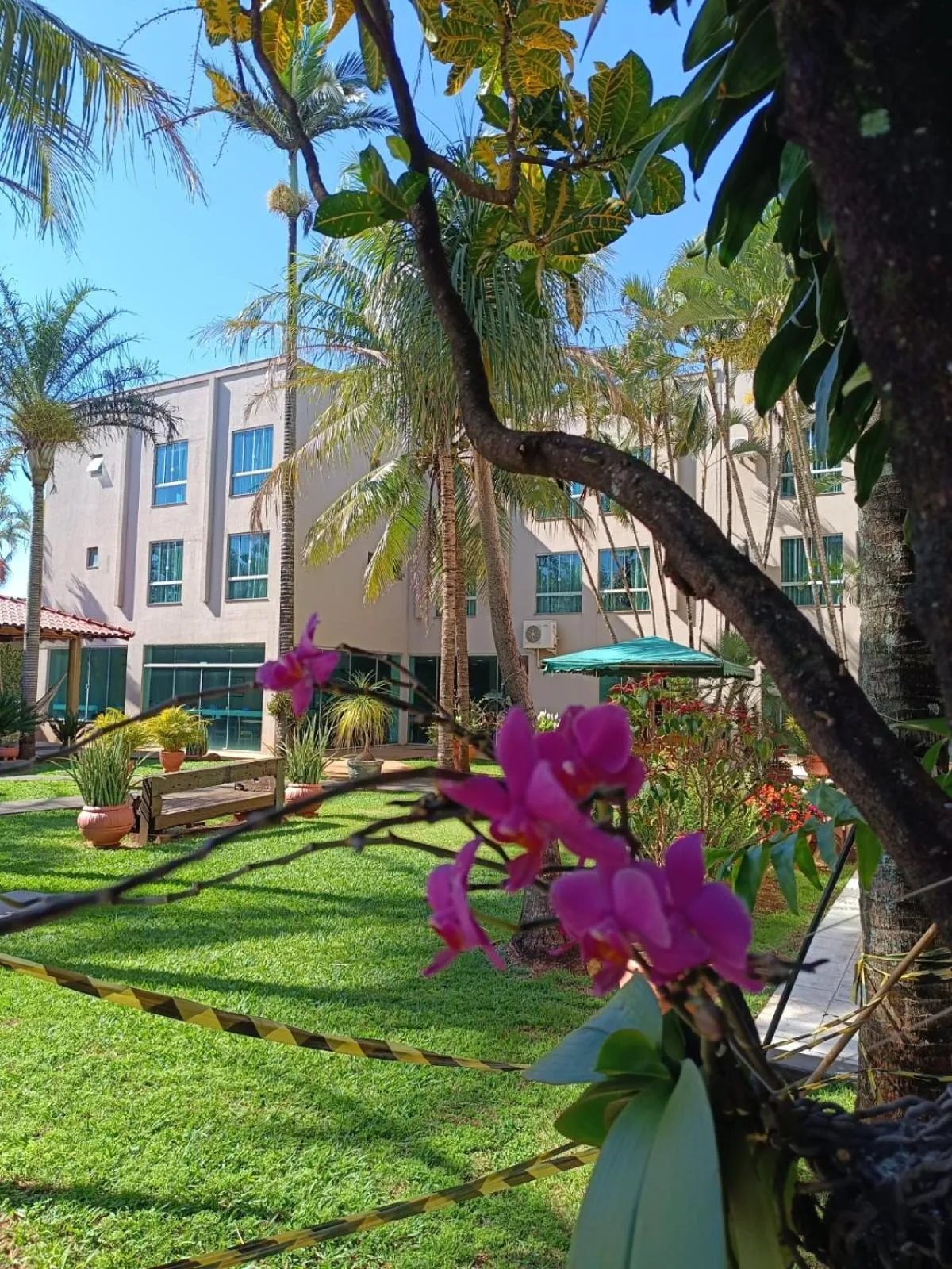 Garden in Hotel GAPH Maringa - Economico Mini Resort