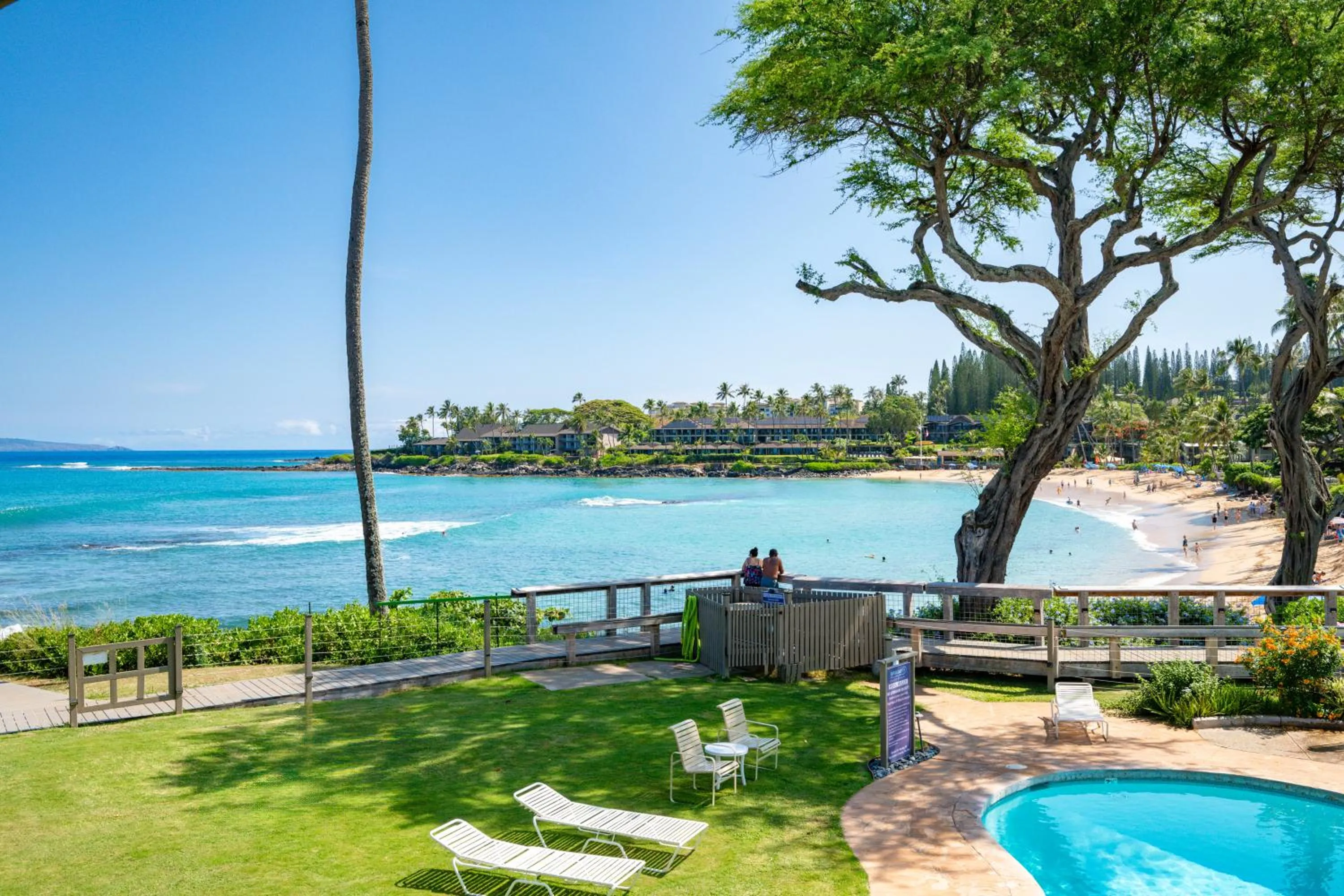 View (from property/room) in Nāpili Surf Beach Resort by Castle