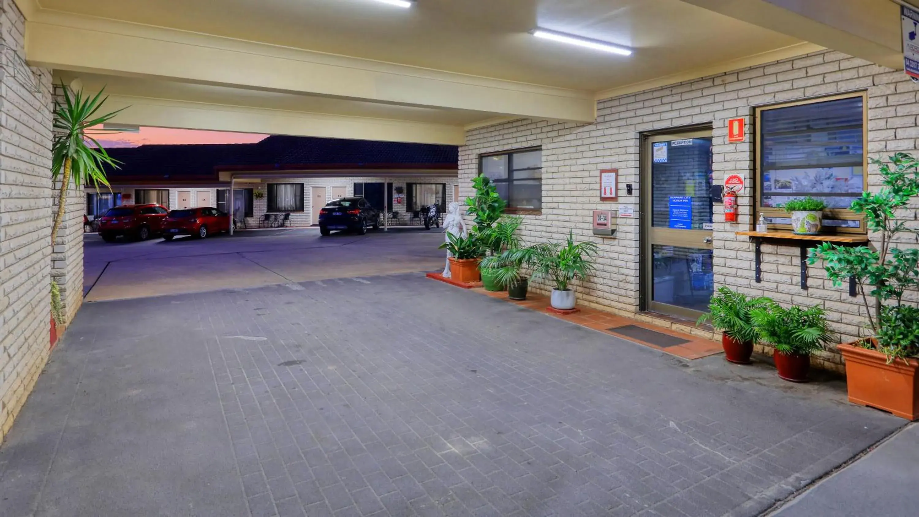 Lobby or reception in Sapphire City Motor Inn Lobby or reception in Sapphire City Motor Inn