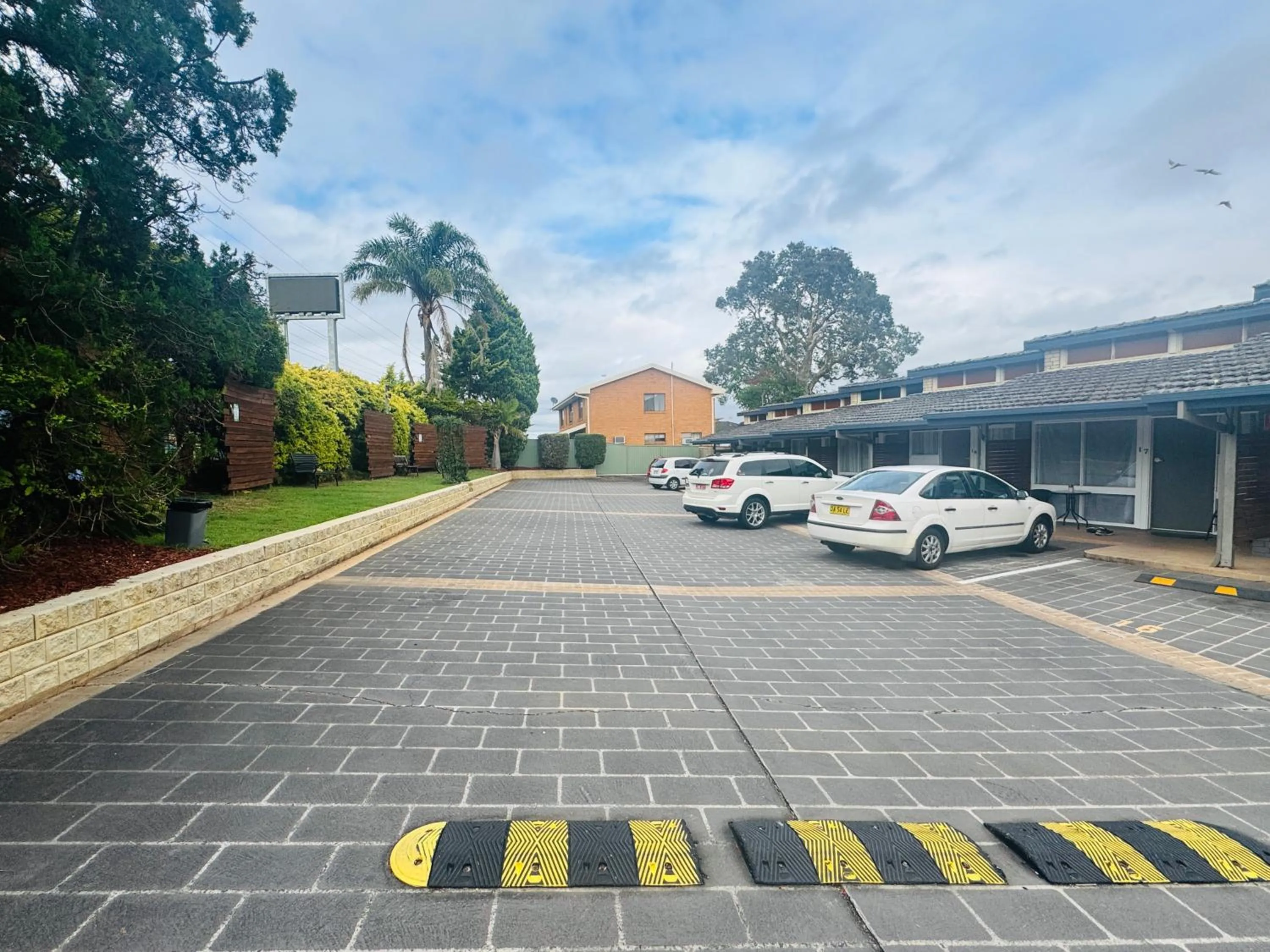 Garden view in Jetty Motel The Entrance