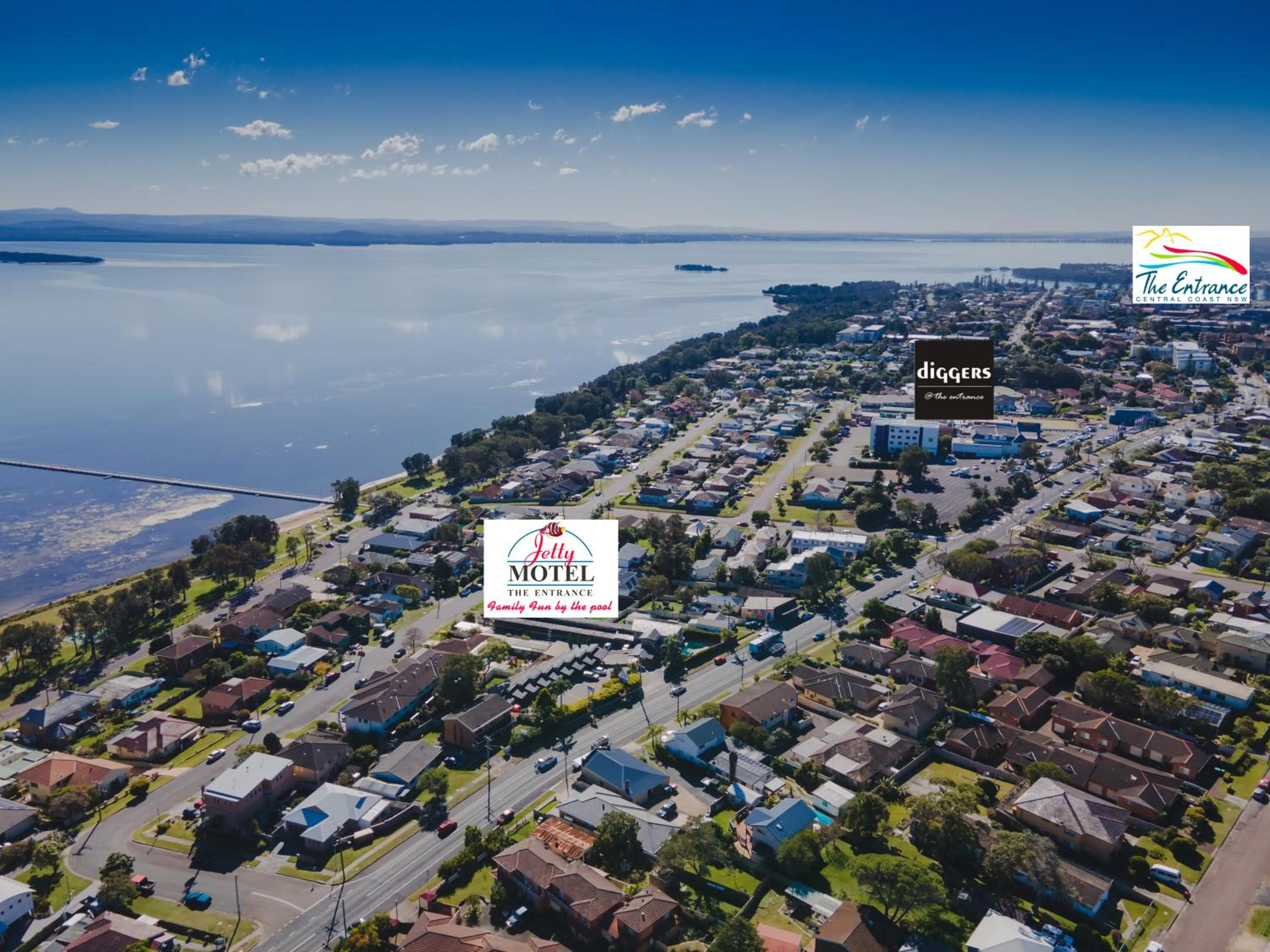 Bird's eye view in Jetty Motel The Entrance