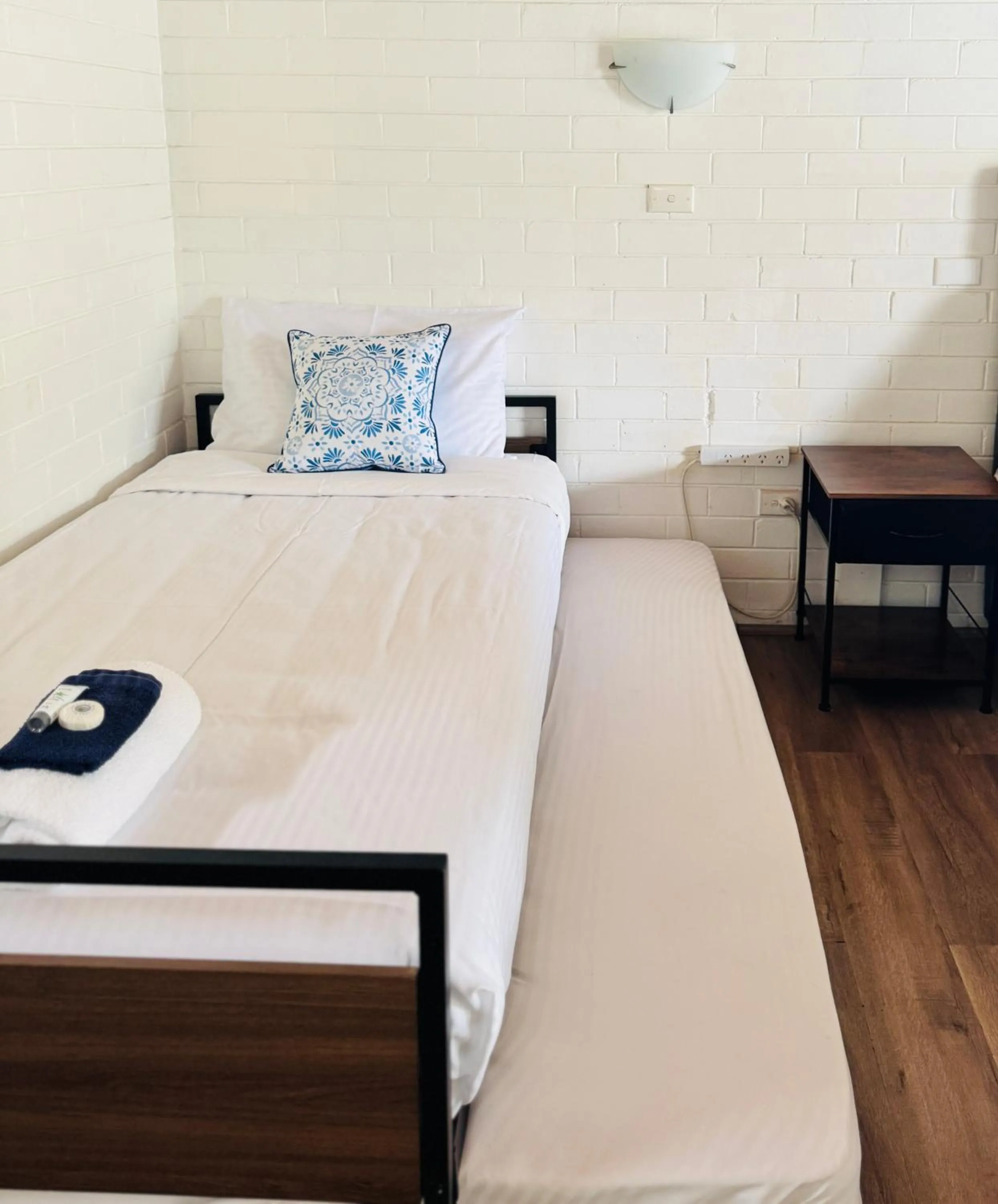 Bed in Jetty Motel The Entrance