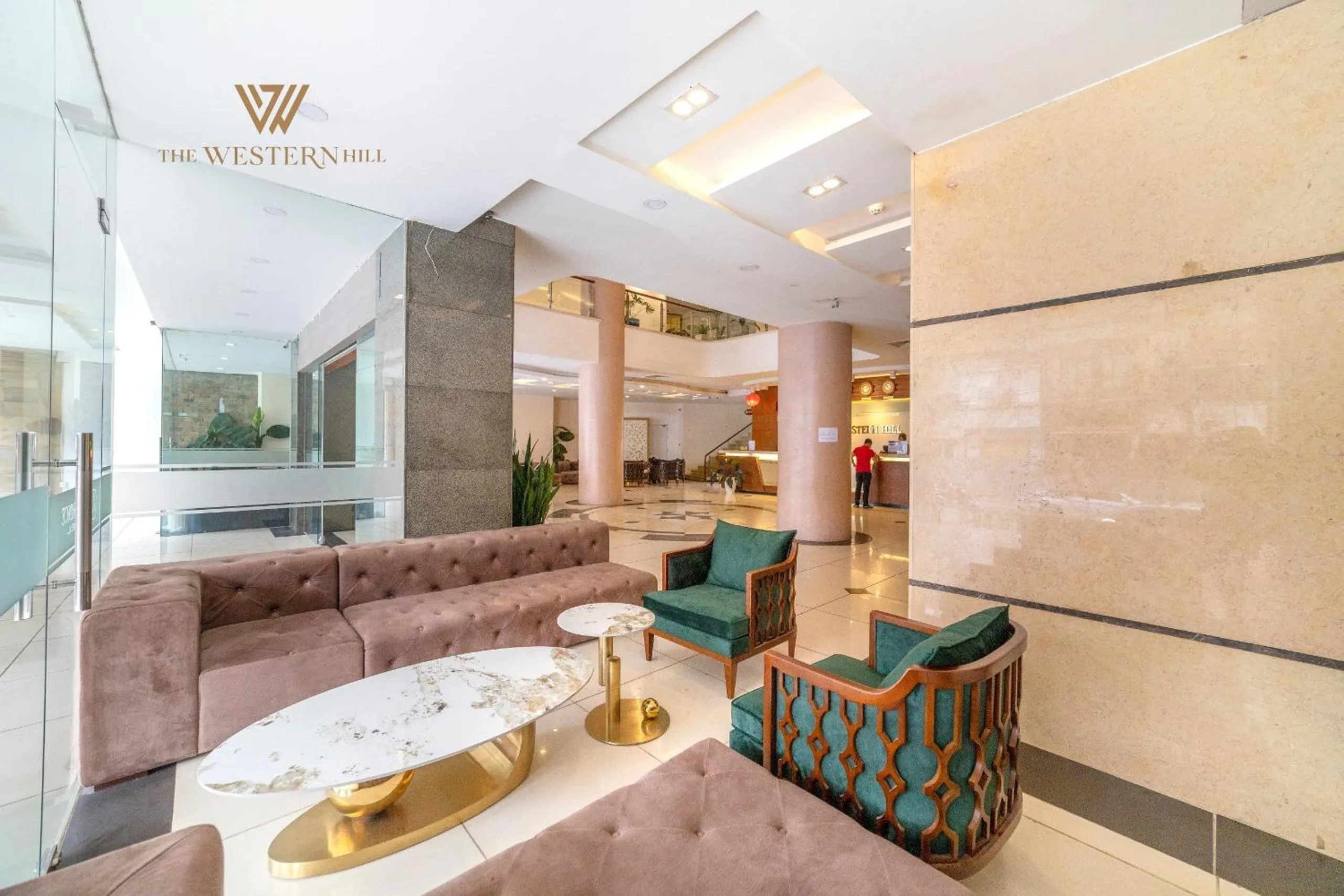 Lobby or reception in The Western Hill Dalat Hotel