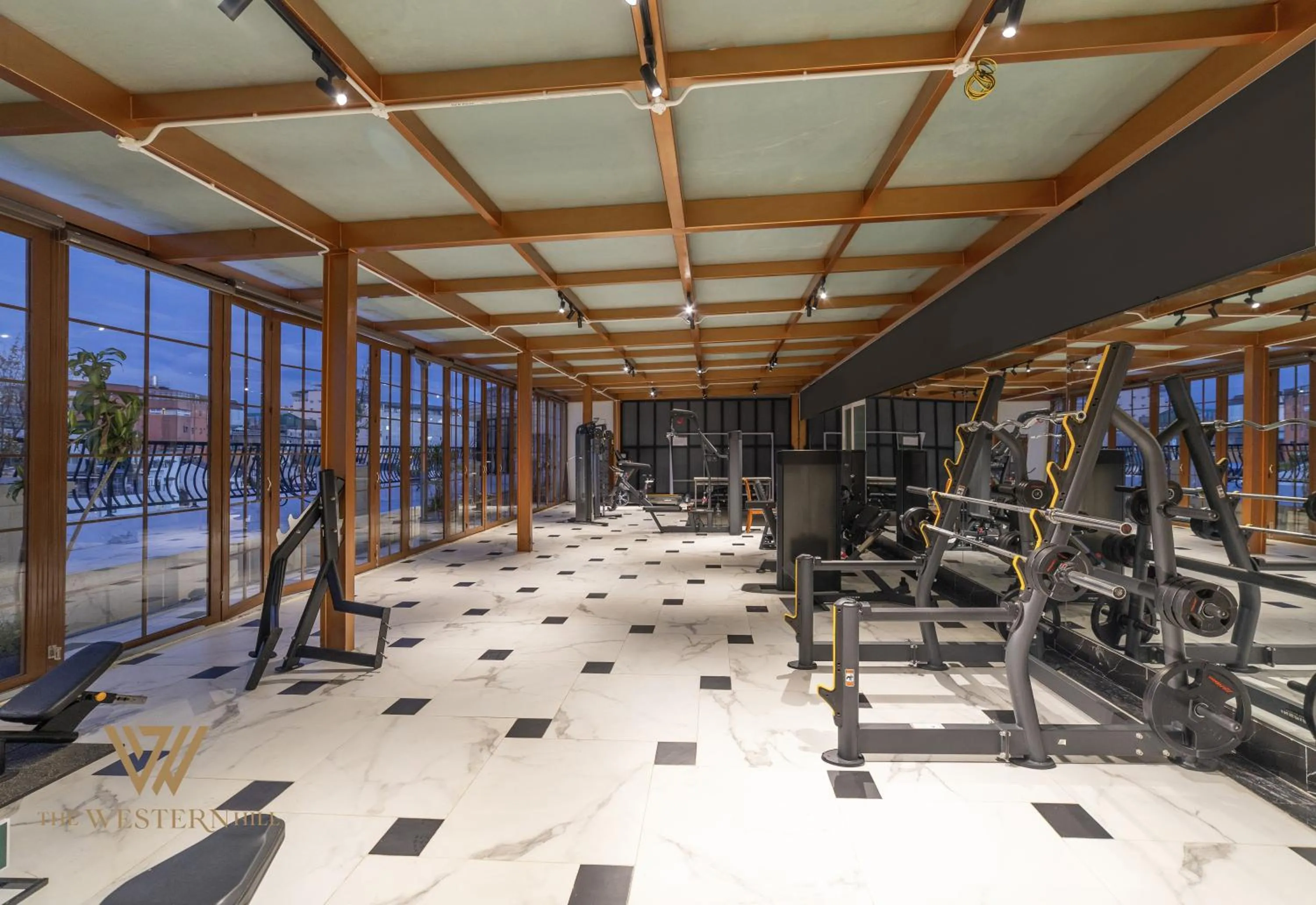 Fitness centre/facilities in The Western Hill Dalat Hotel