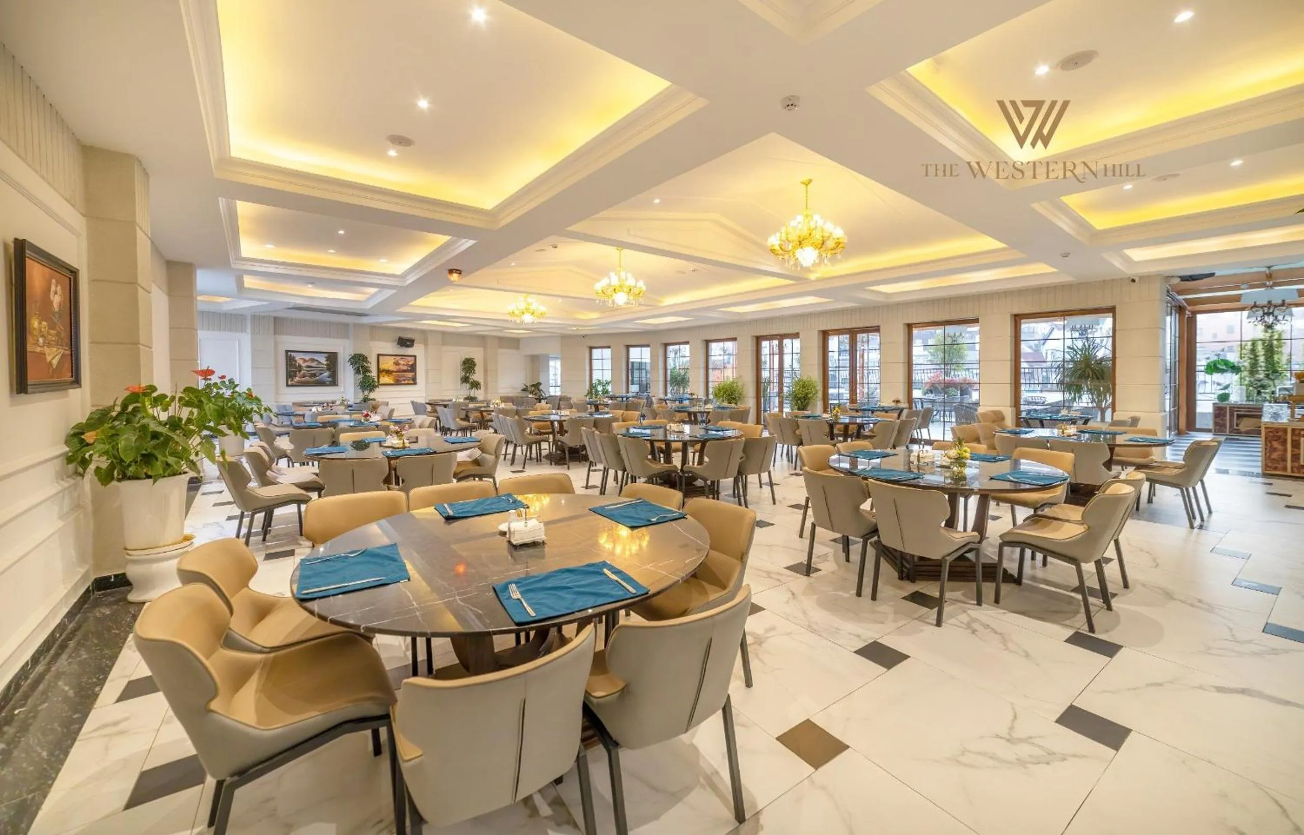 Restaurant/places to eat in The Western Hill Dalat Hotel