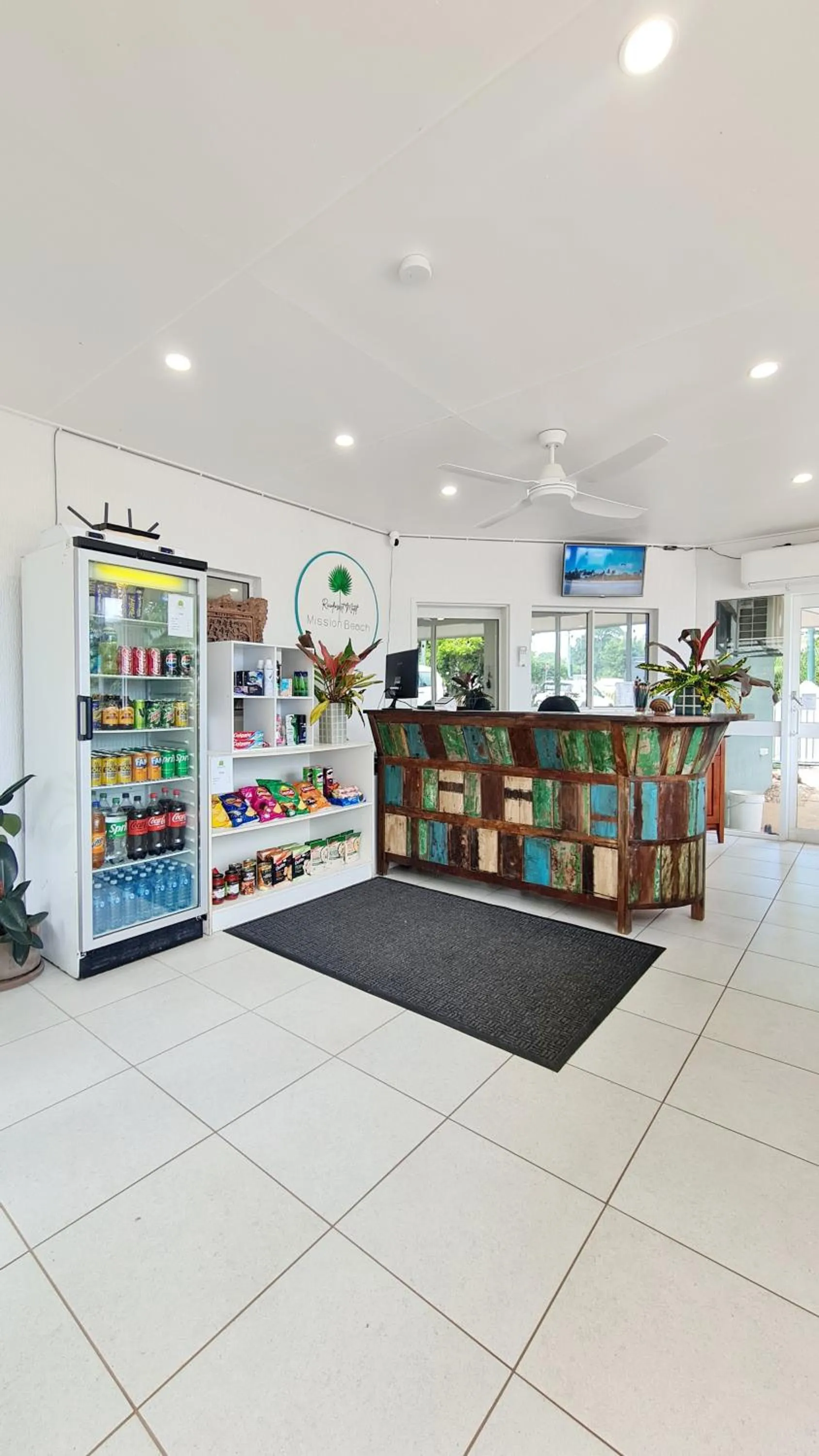 Property building in Rainforest Motel