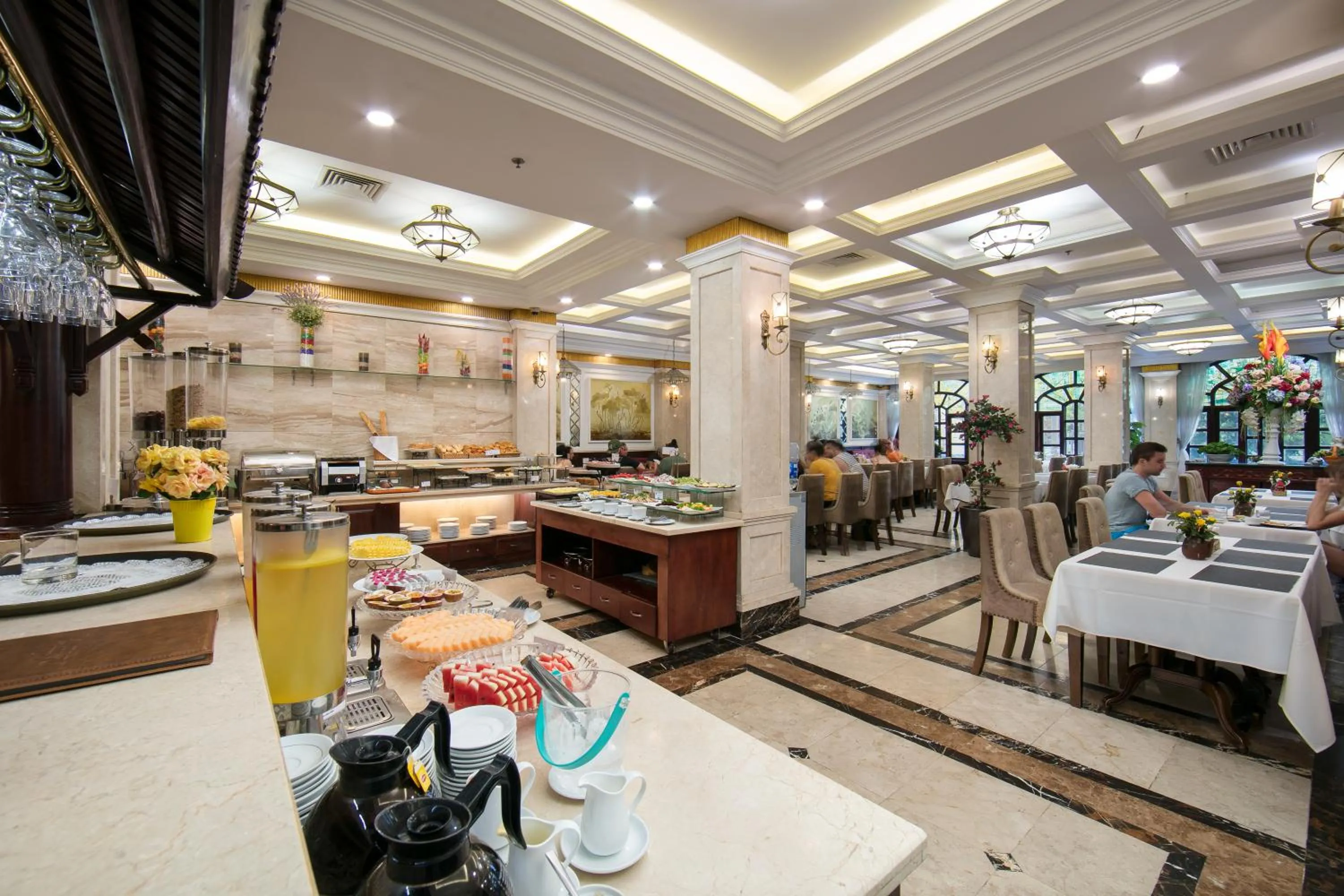 Restaurant/places to eat in Thien Thai Hotel & Spa