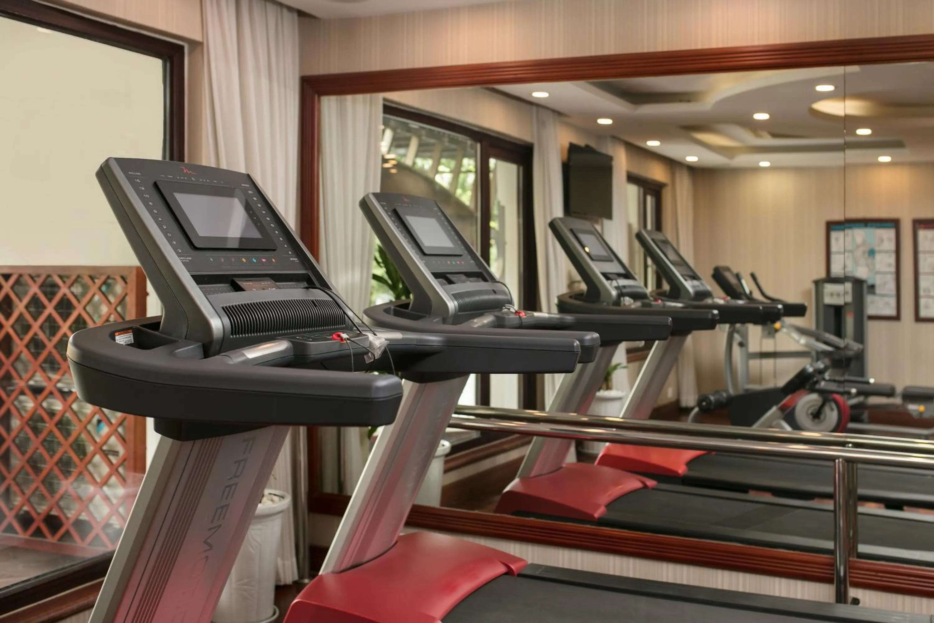 Fitness centre/facilities in Thien Thai Hotel & Spa