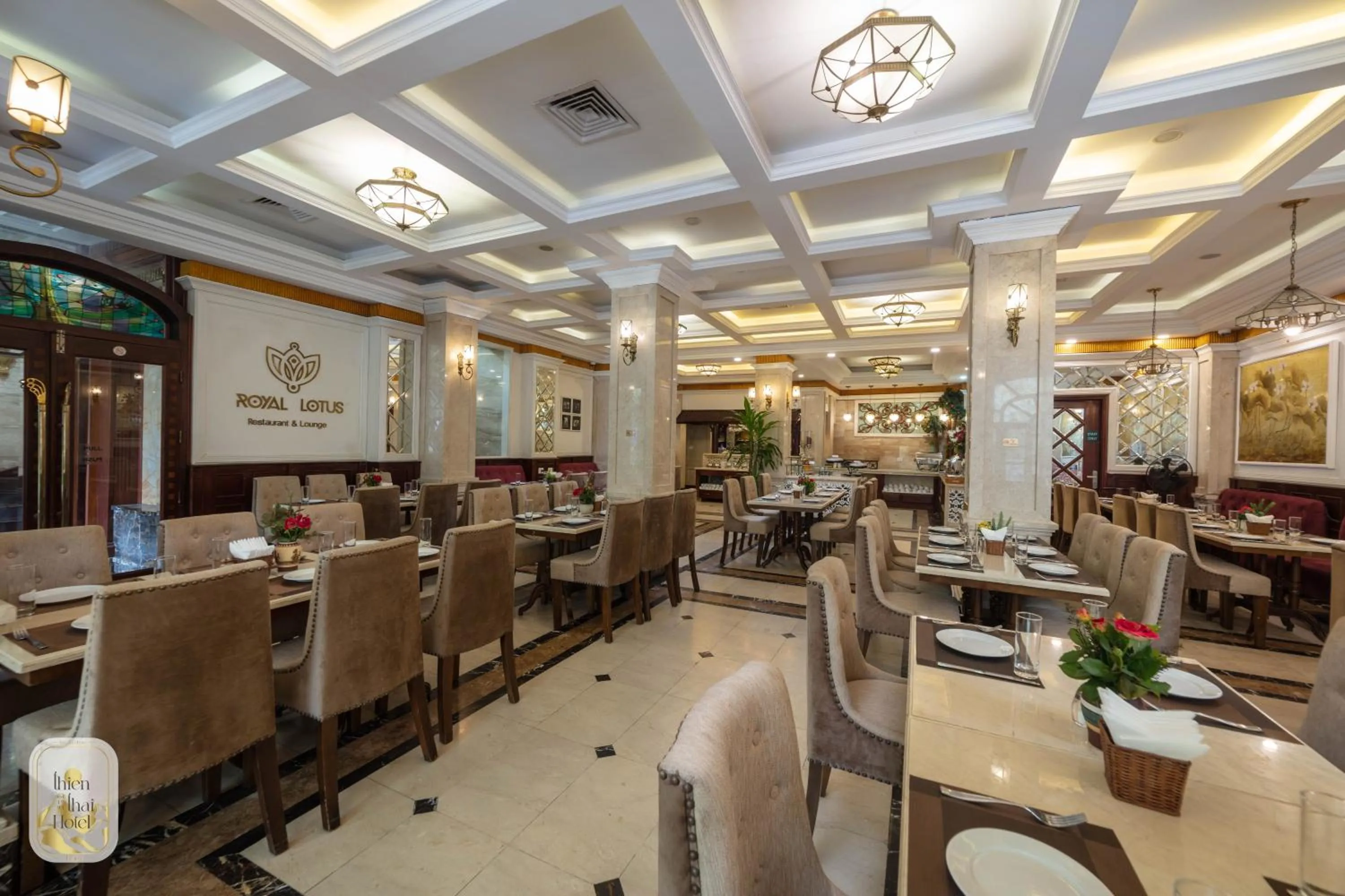 Restaurant/places to eat in Thien Thai Hotel & Spa