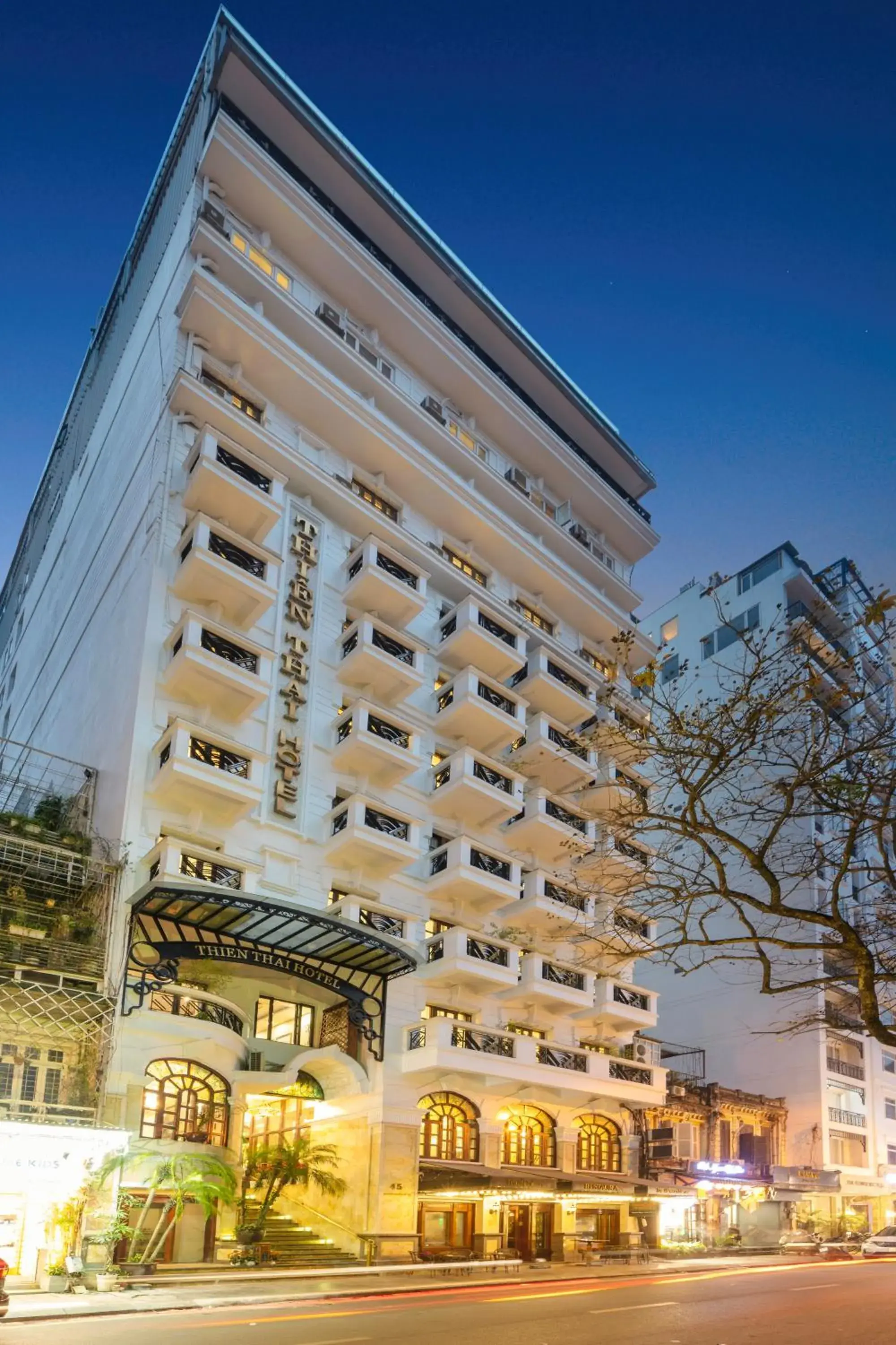 Property building in Thien Thai Hotel & Spa Property building in Thien Thai Hotel & Spa