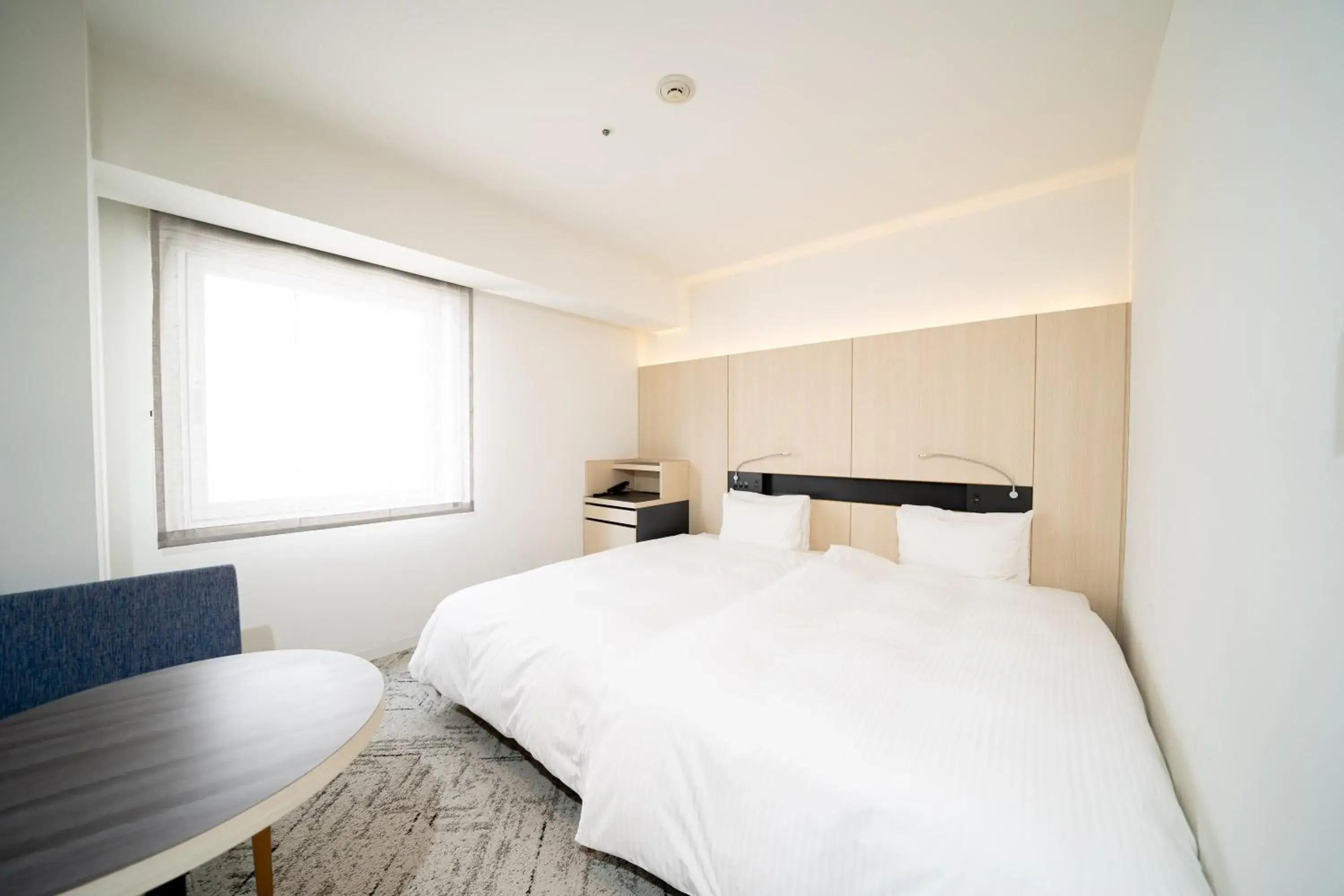 Bed in Hotel Sunroute Tokushima Bed in Hotel Sunroute Tokushima