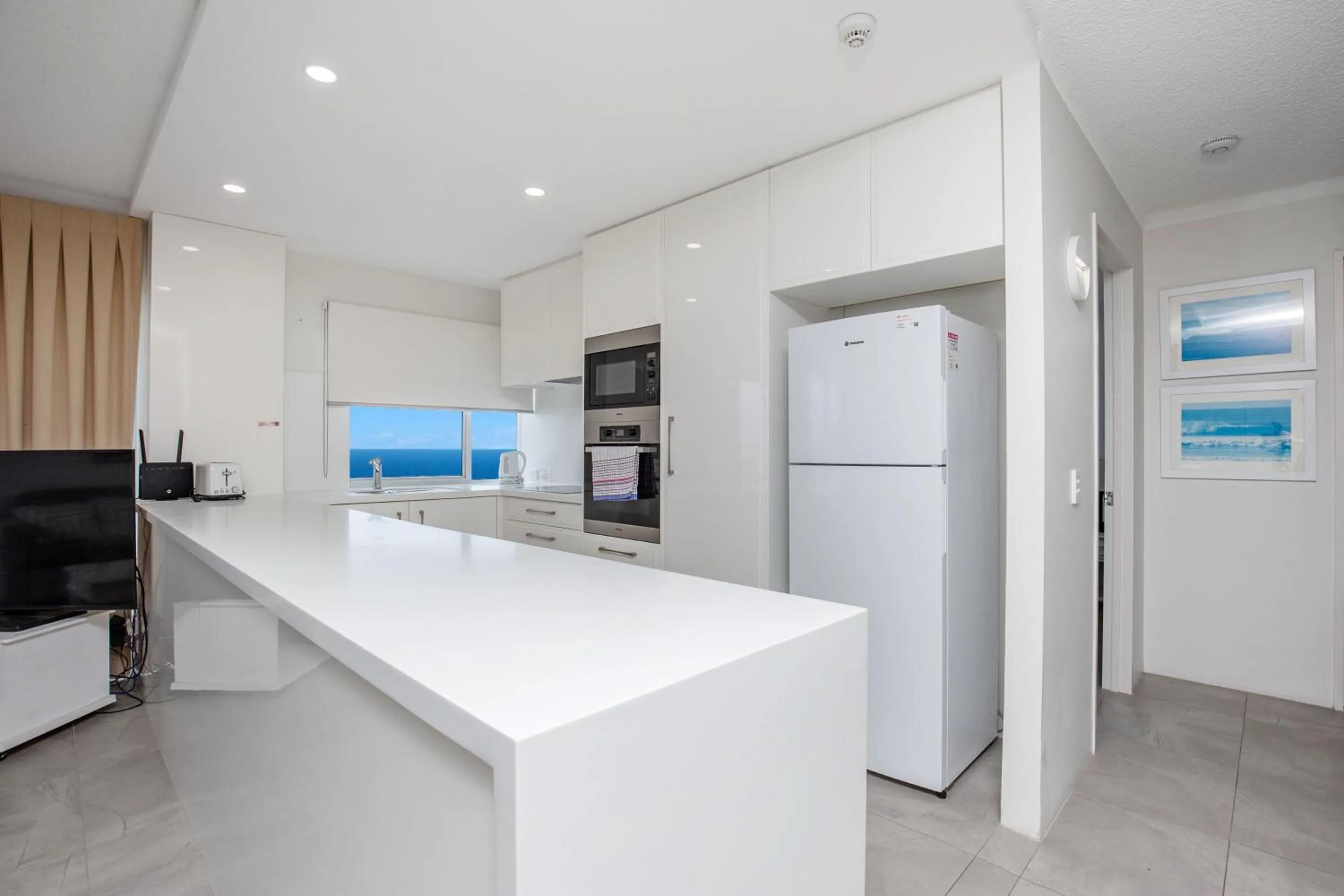 kitchen in Pacific Plaza Apartments