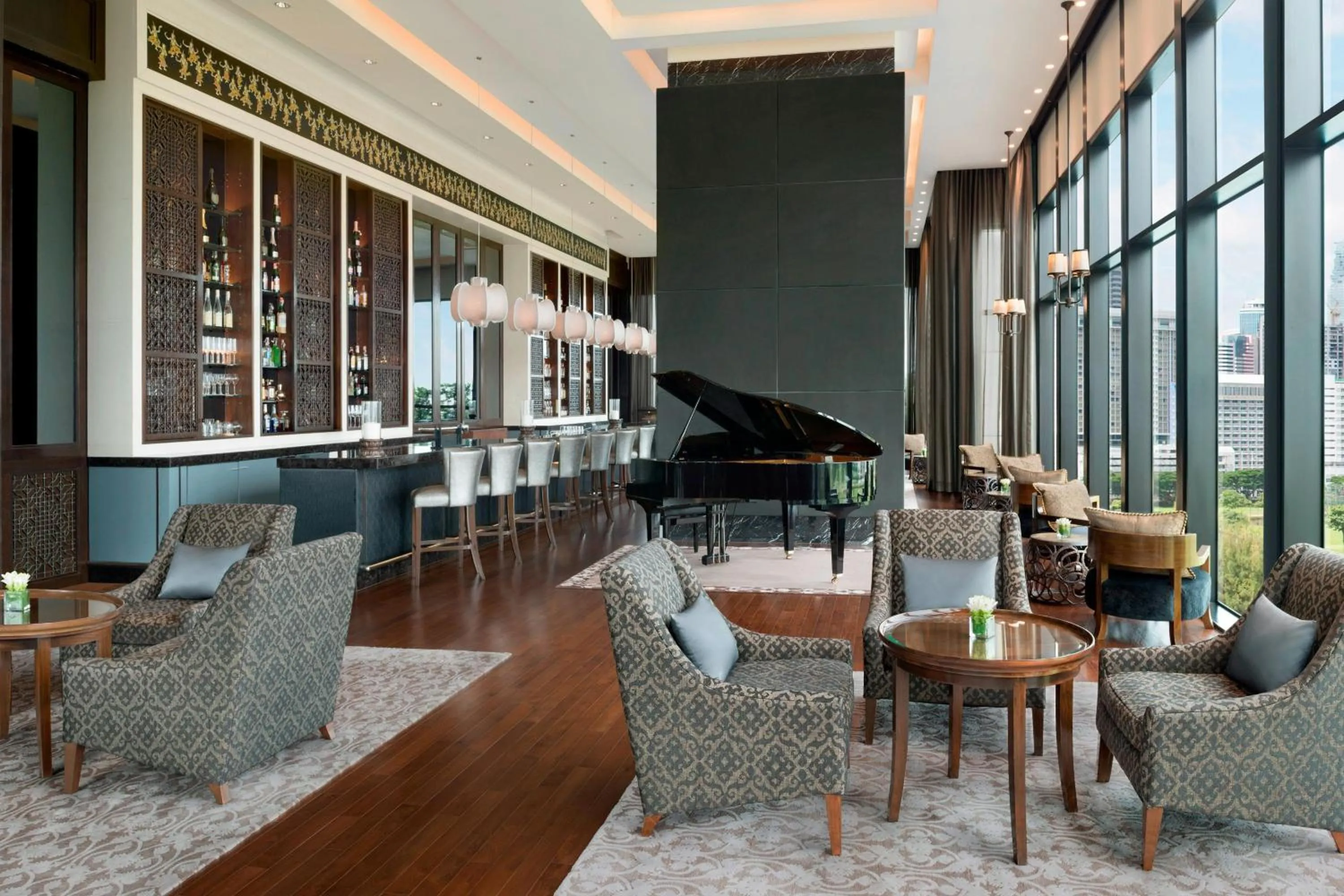 Lounge or bar in The St. Regis Bangkok