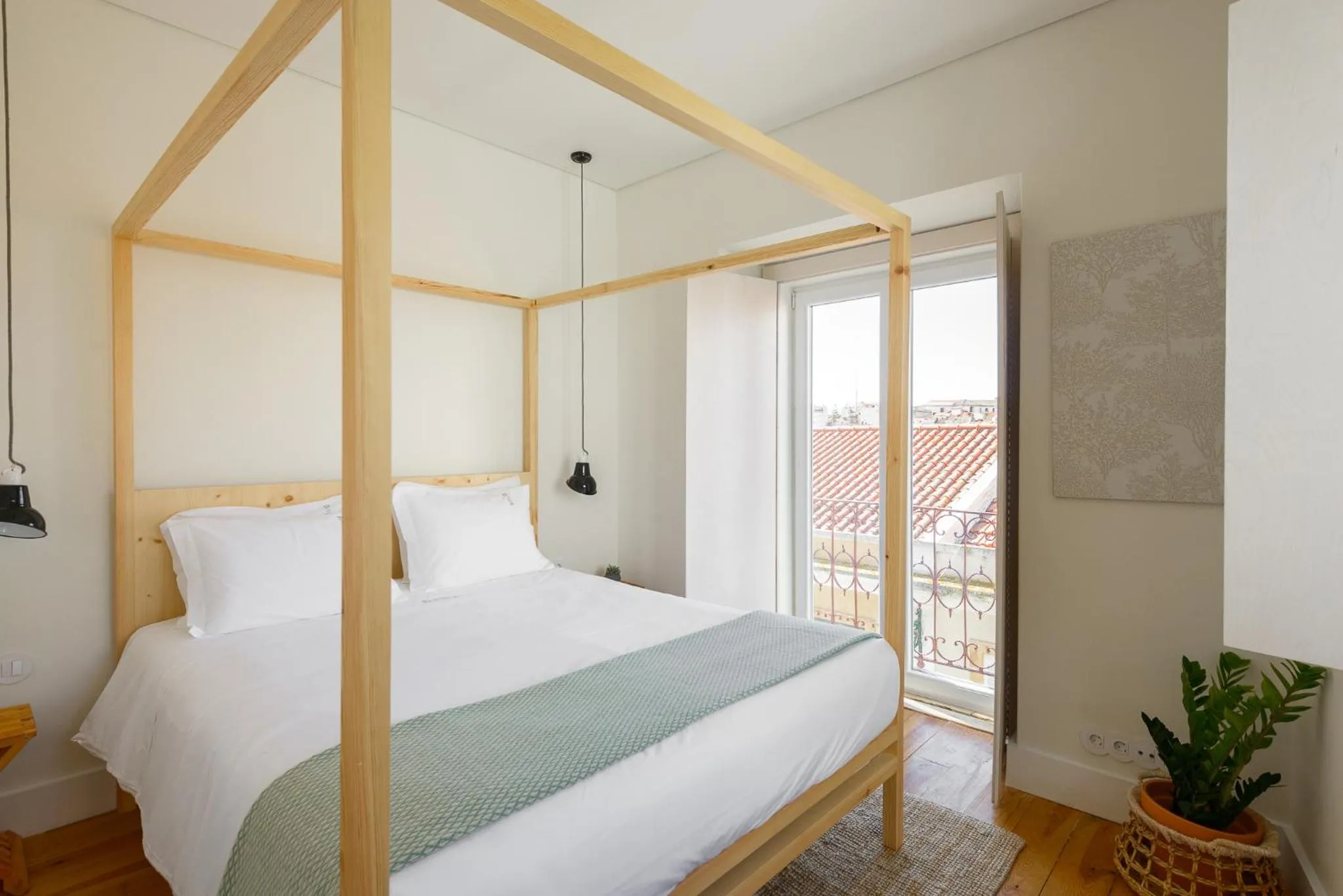 Bed in Dona Graca Lisbon Apartments