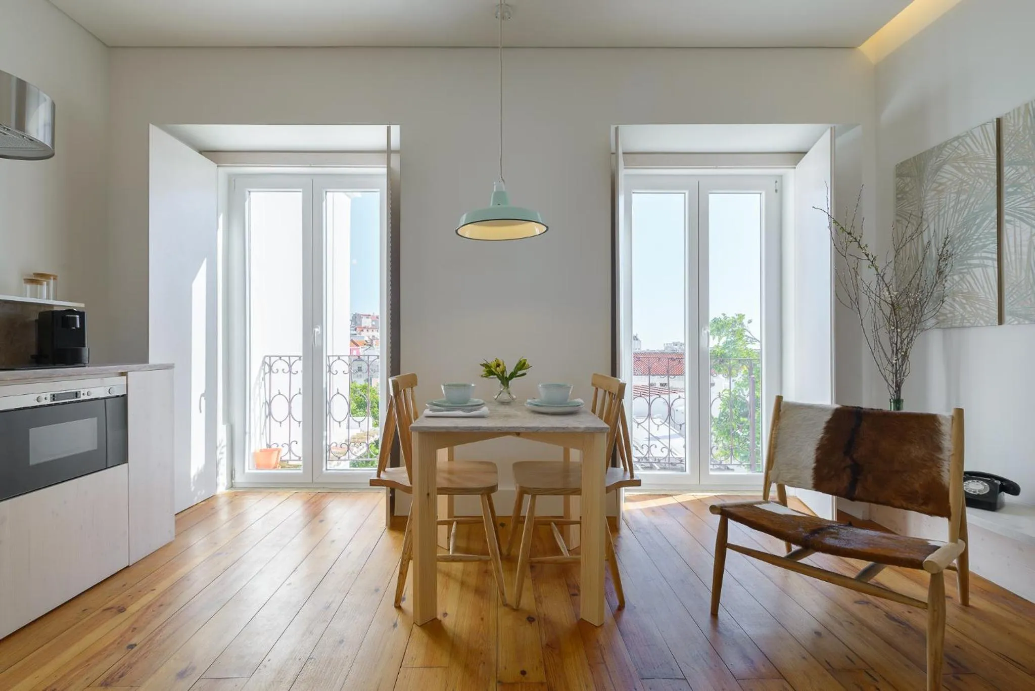 Kitchen or kitchenette in Dona Graca Lisbon Apartments