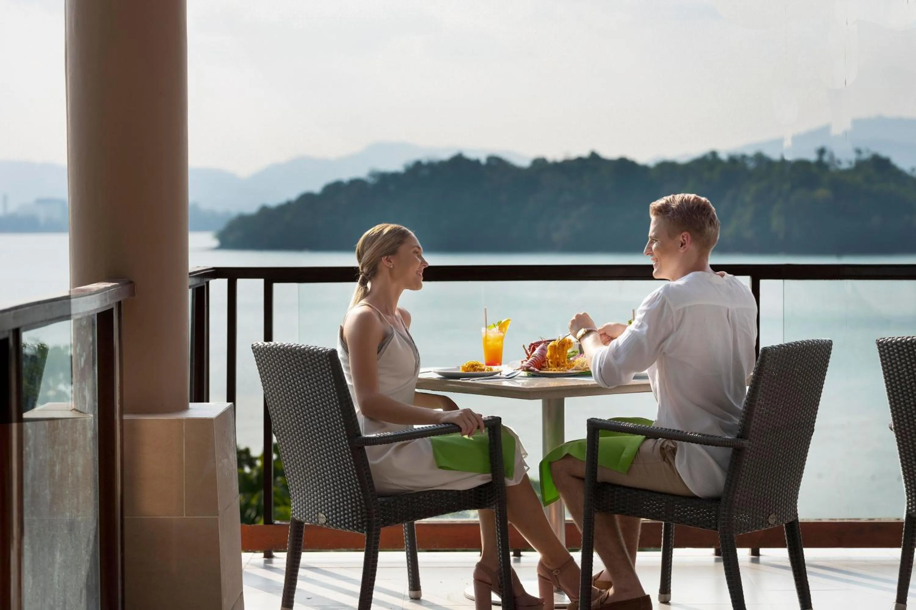 Breakfast in The Westin Siray Bay Resort & Spa, Phuket