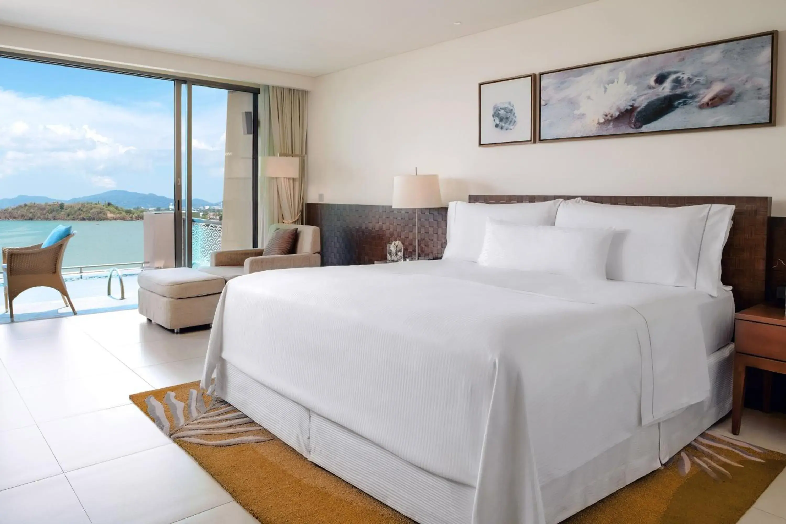 Oceanfront View, 1 Bedroom Suite, 1 King, Pool Acess in The Westin Siray Bay Resort & Spa, Phuket Oceanfront View, 1 Bedroom Suite, 1 King, Pool Acess in The Westin Siray Bay Resort & Spa, Phuket