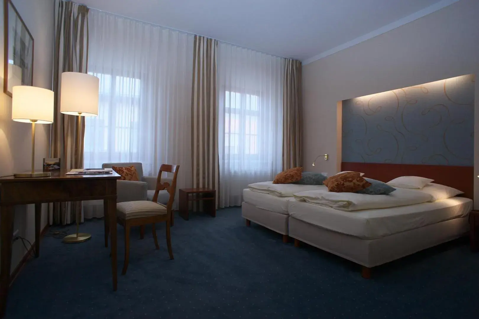 Bedroom, Bed in Hotel Martha Dresden Bedroom, Bed in Hotel Martha Dresden