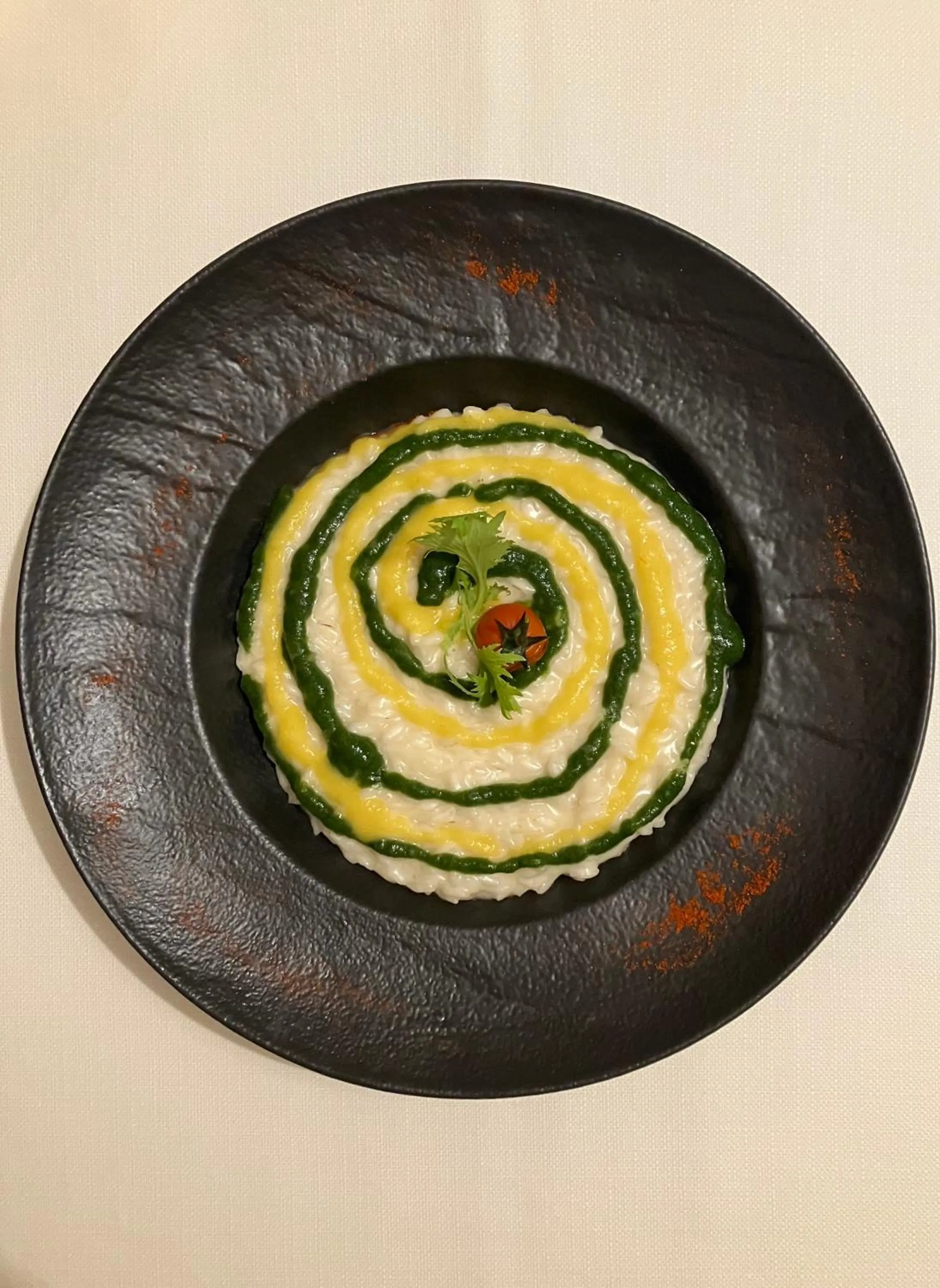 Food in Hotel Maloia