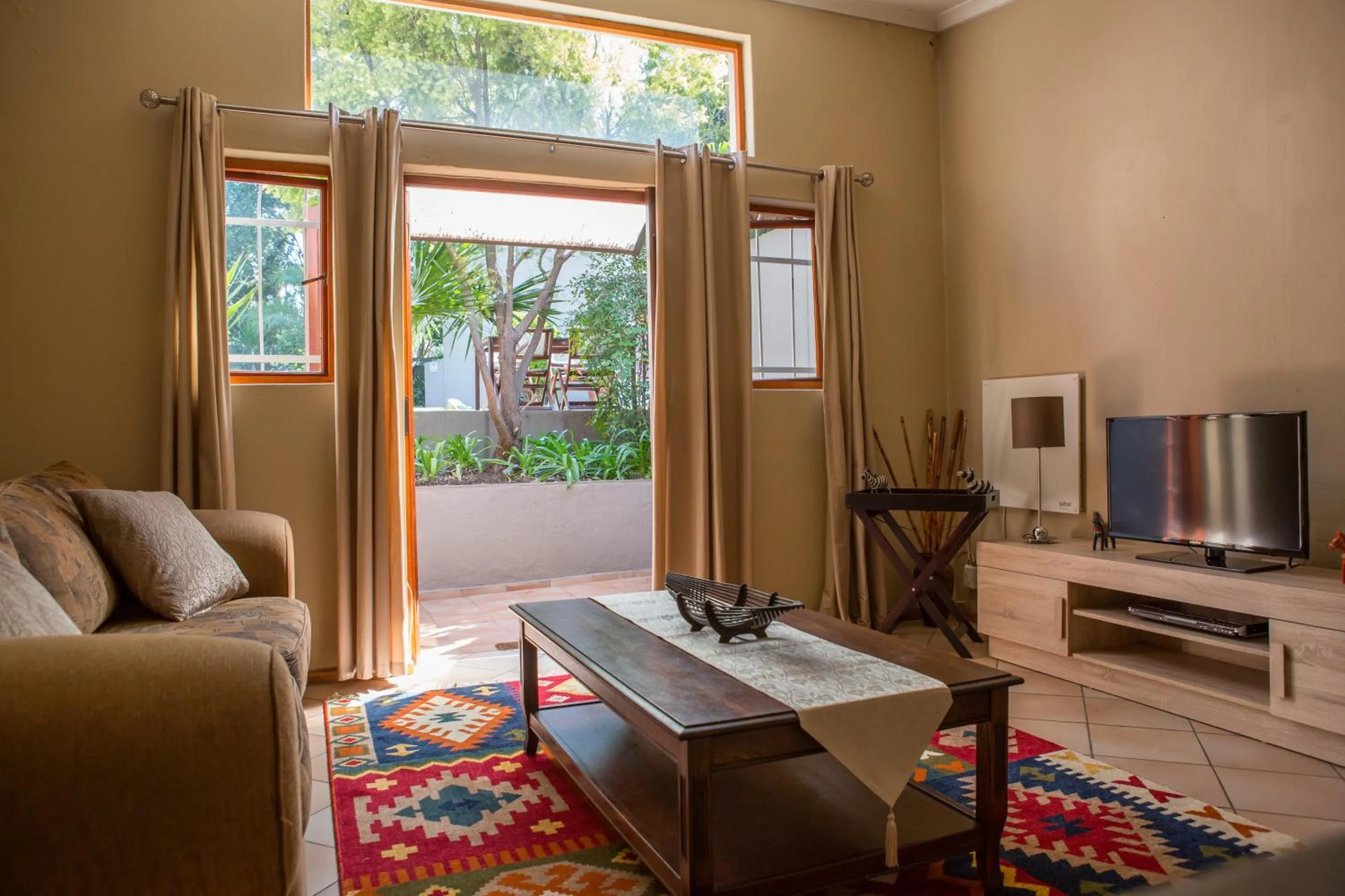 Living room in Moonflower Cottages