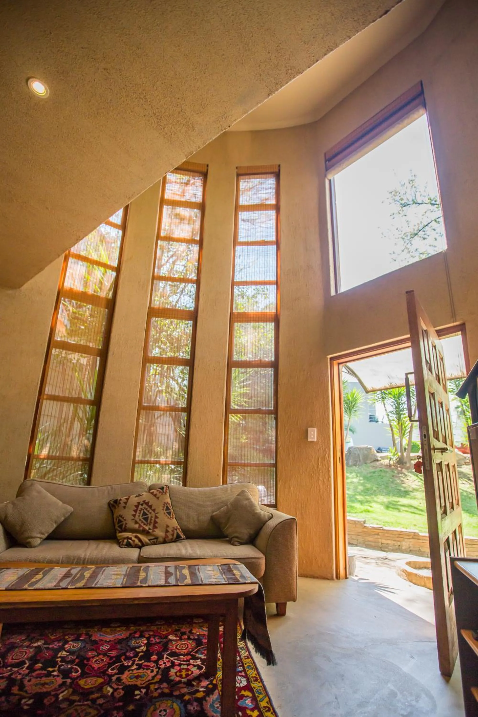 Living room in Moonflower Cottages