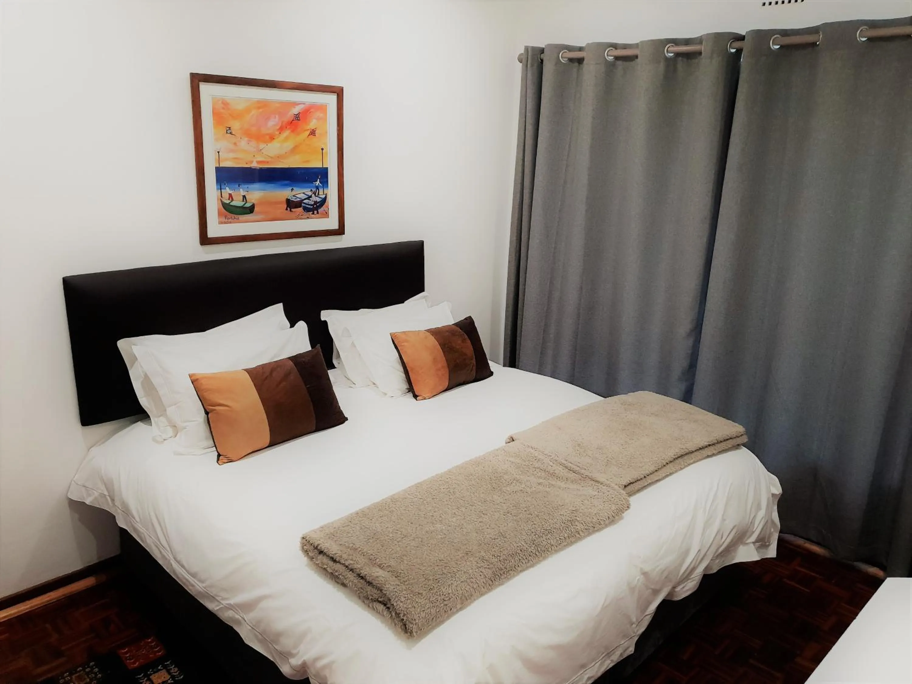 Bed in Moonflower Cottages