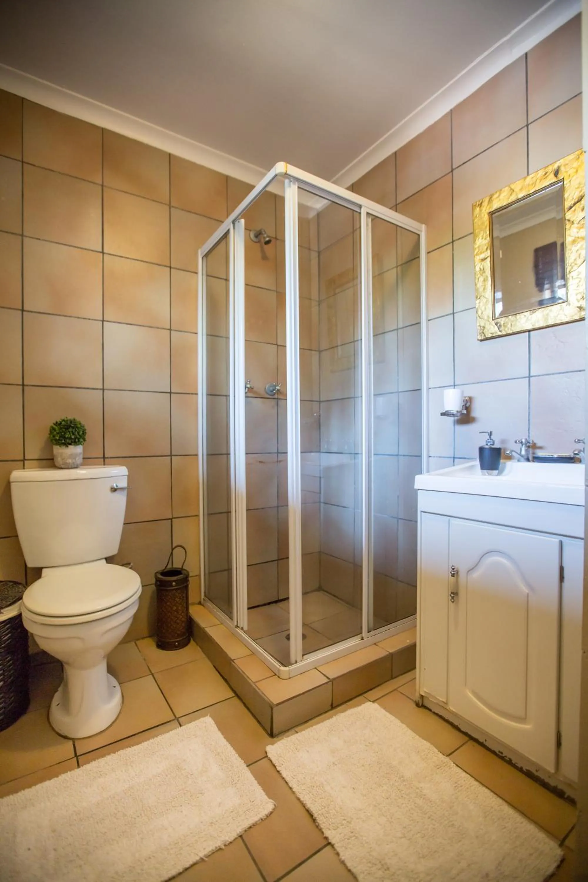 Shower in Moonflower Cottages