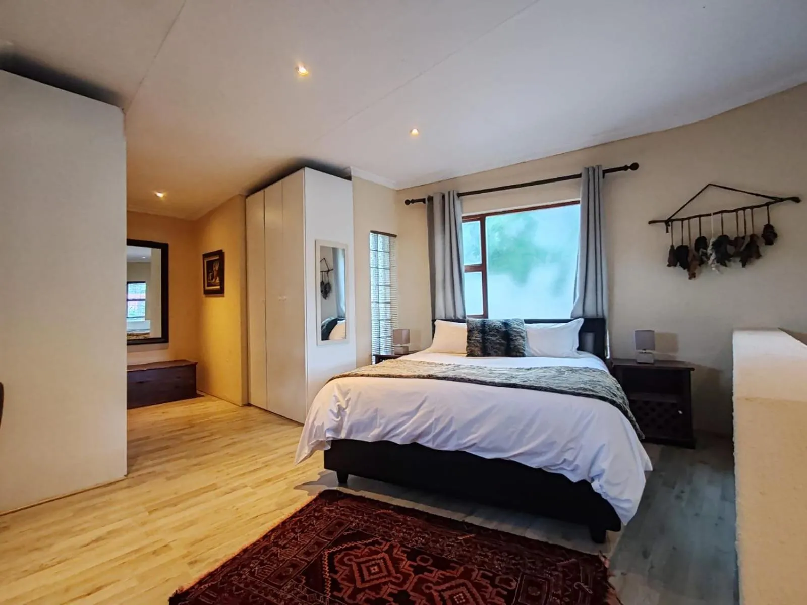 Bed in Moonflower Cottages