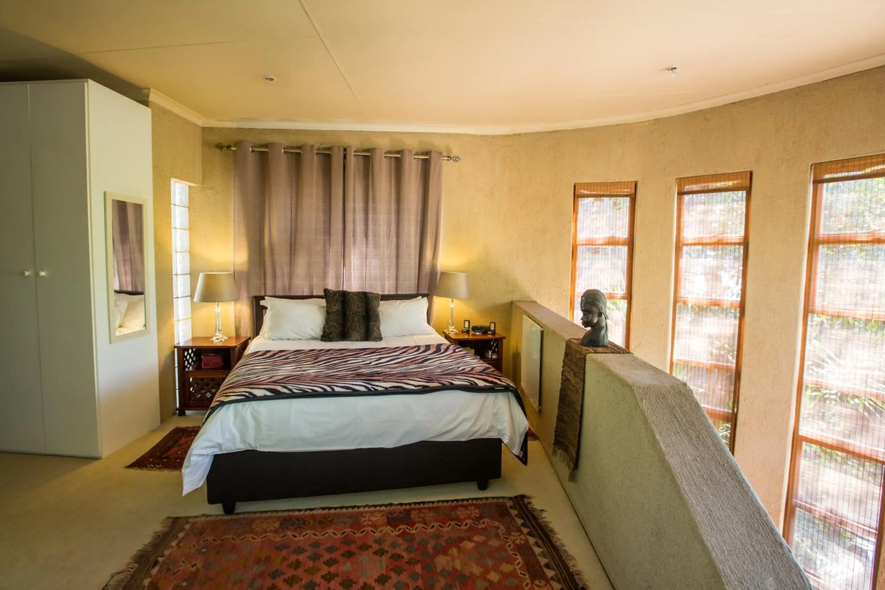 Bed in Moonflower Cottages