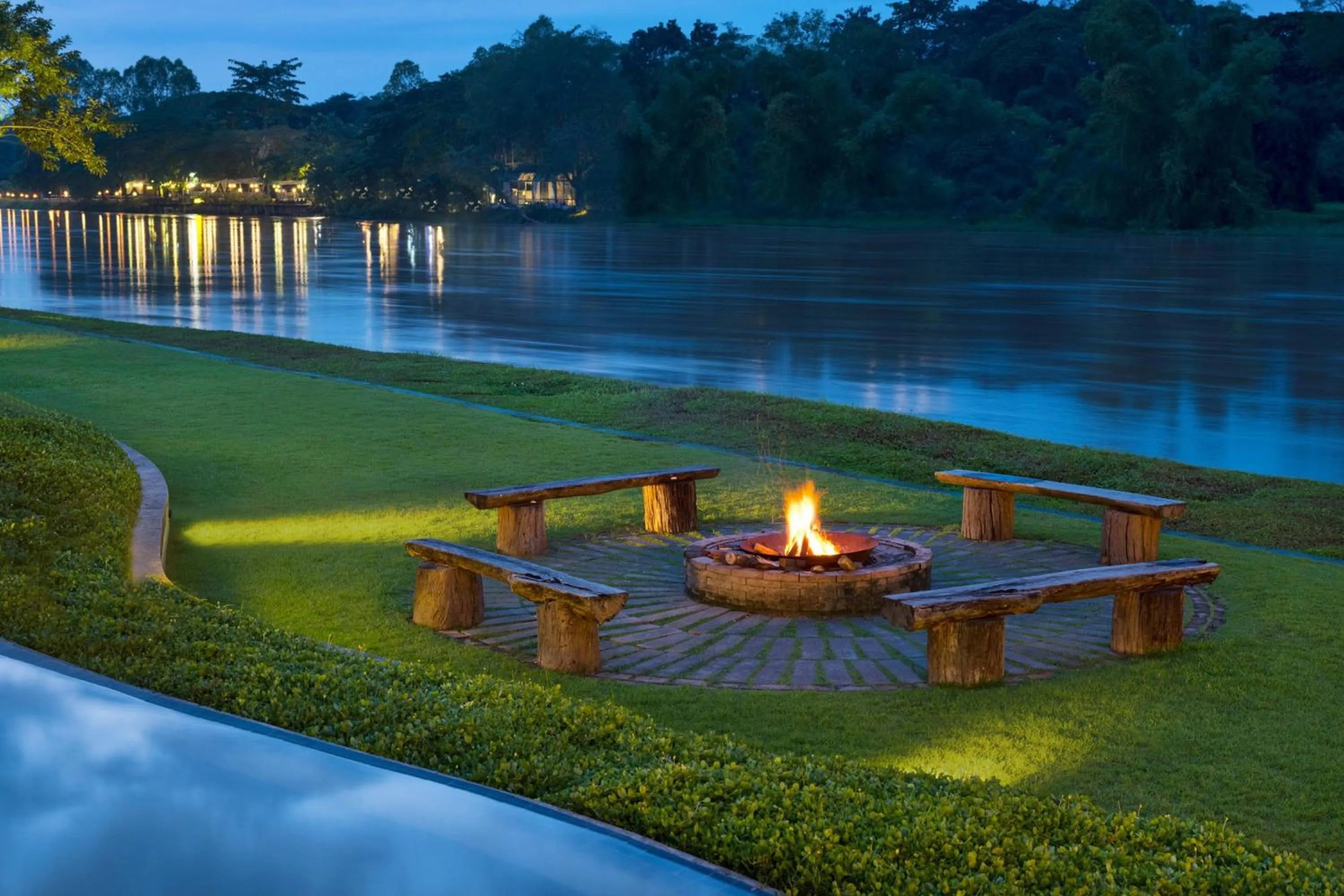 View (from property/room) in Le Meridien Chiang Rai Resort, Thailand