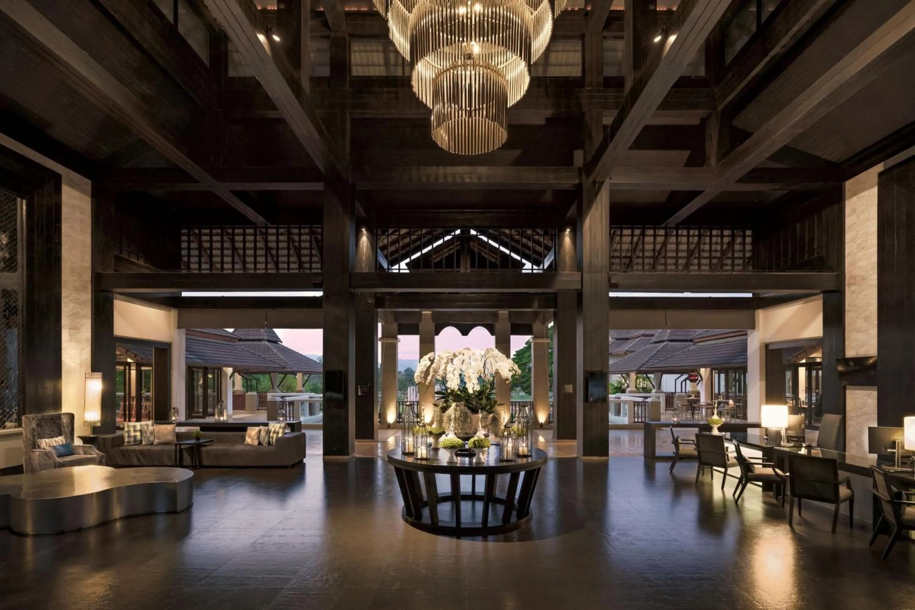 Lobby or reception in Le Meridien Chiang Rai Resort, Thailand