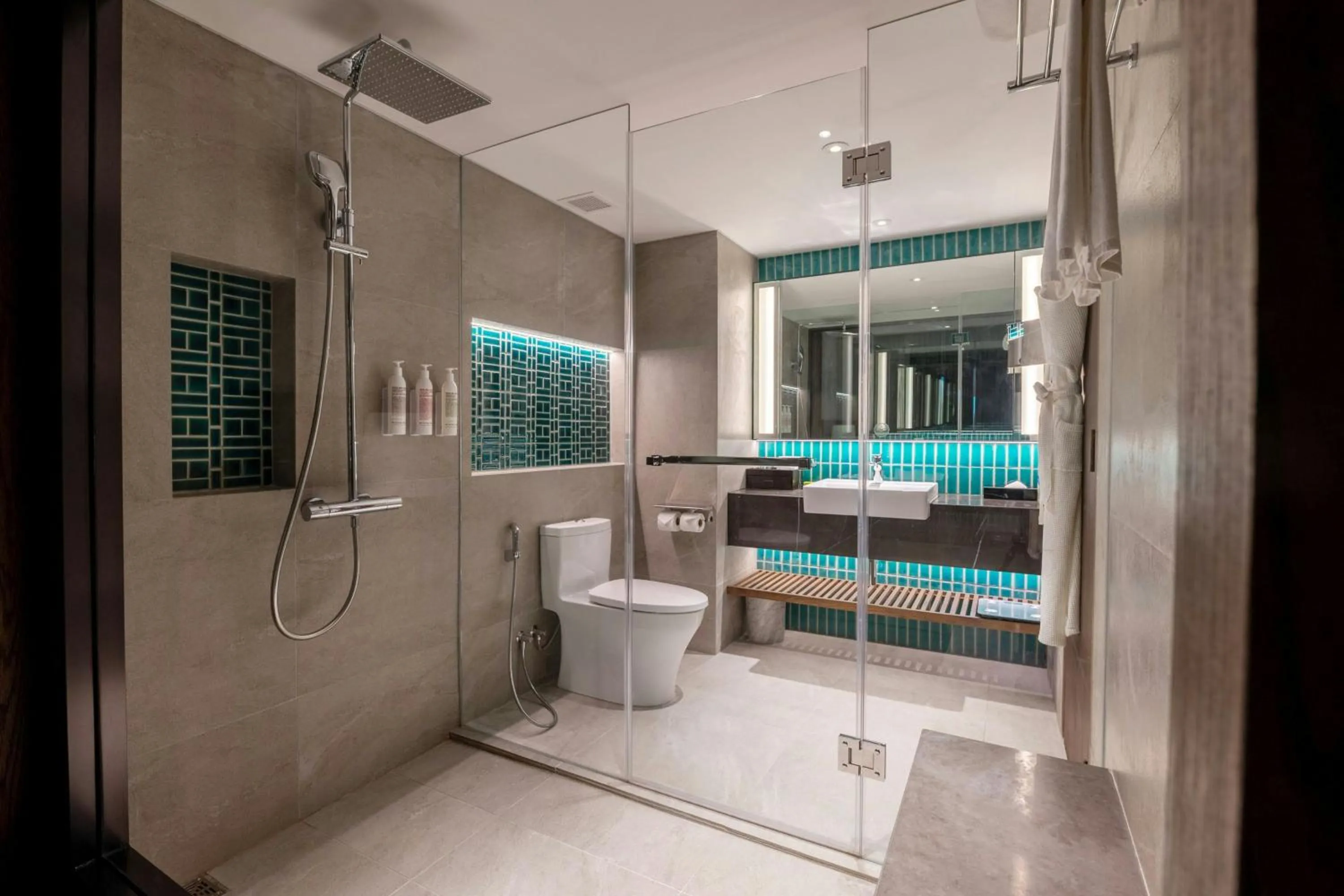 Bathroom in Le Meridien Phuket Beach Resort