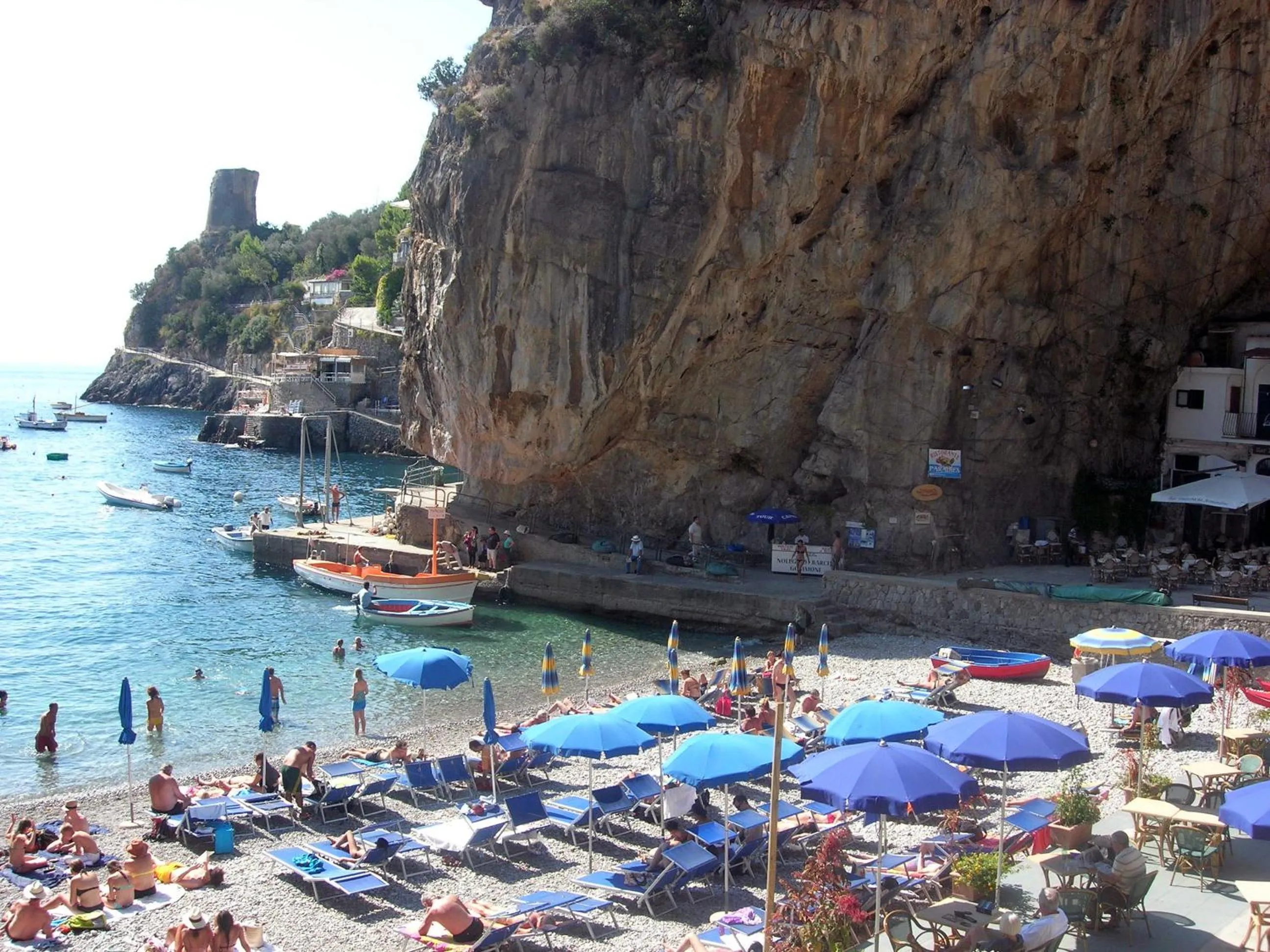Beach in Hotel La Conchiglia