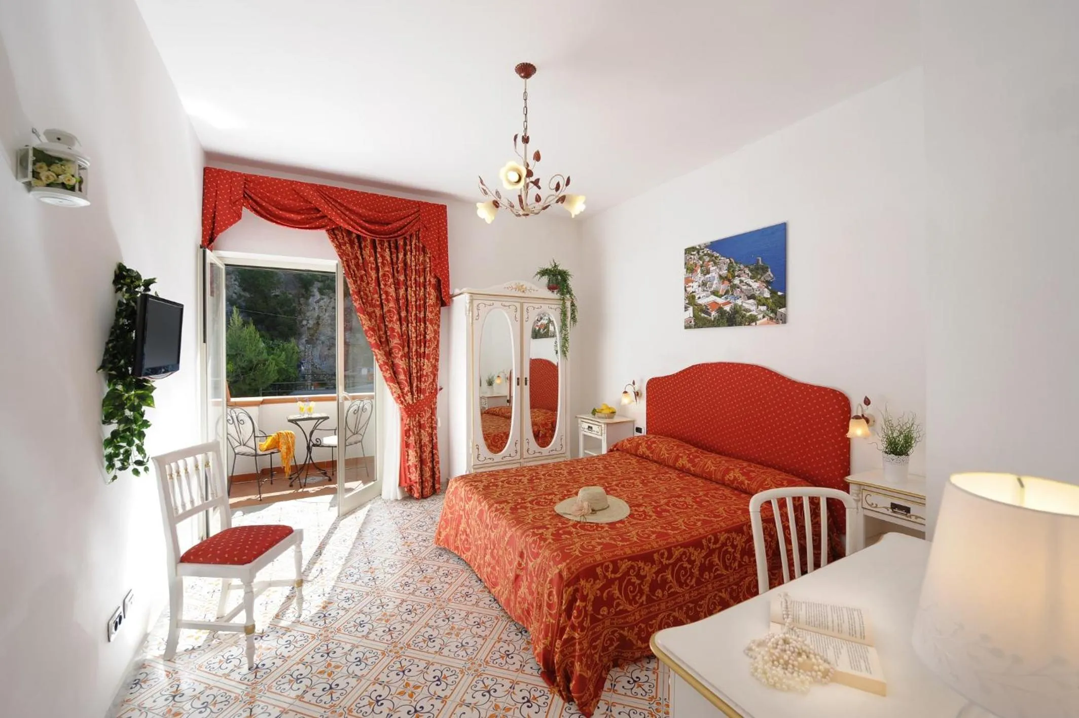Bedroom, Bed in Hotel La Conchiglia