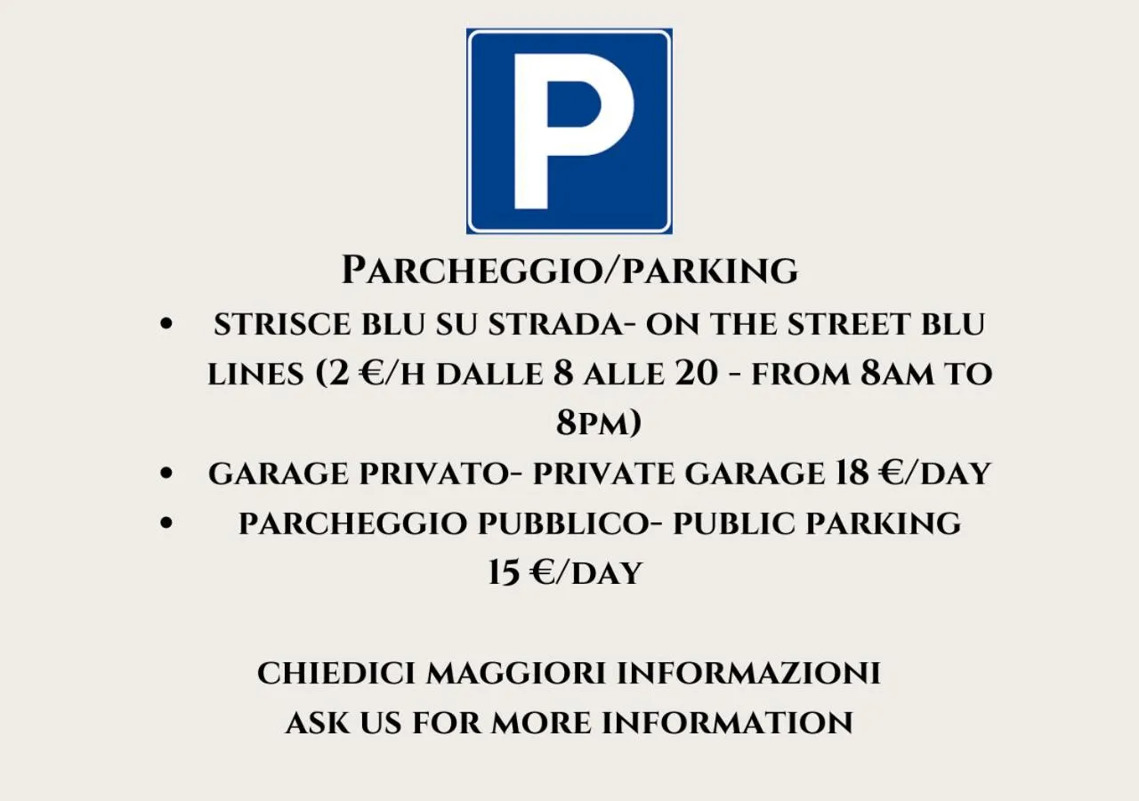 Parking in Hotel Masaccio