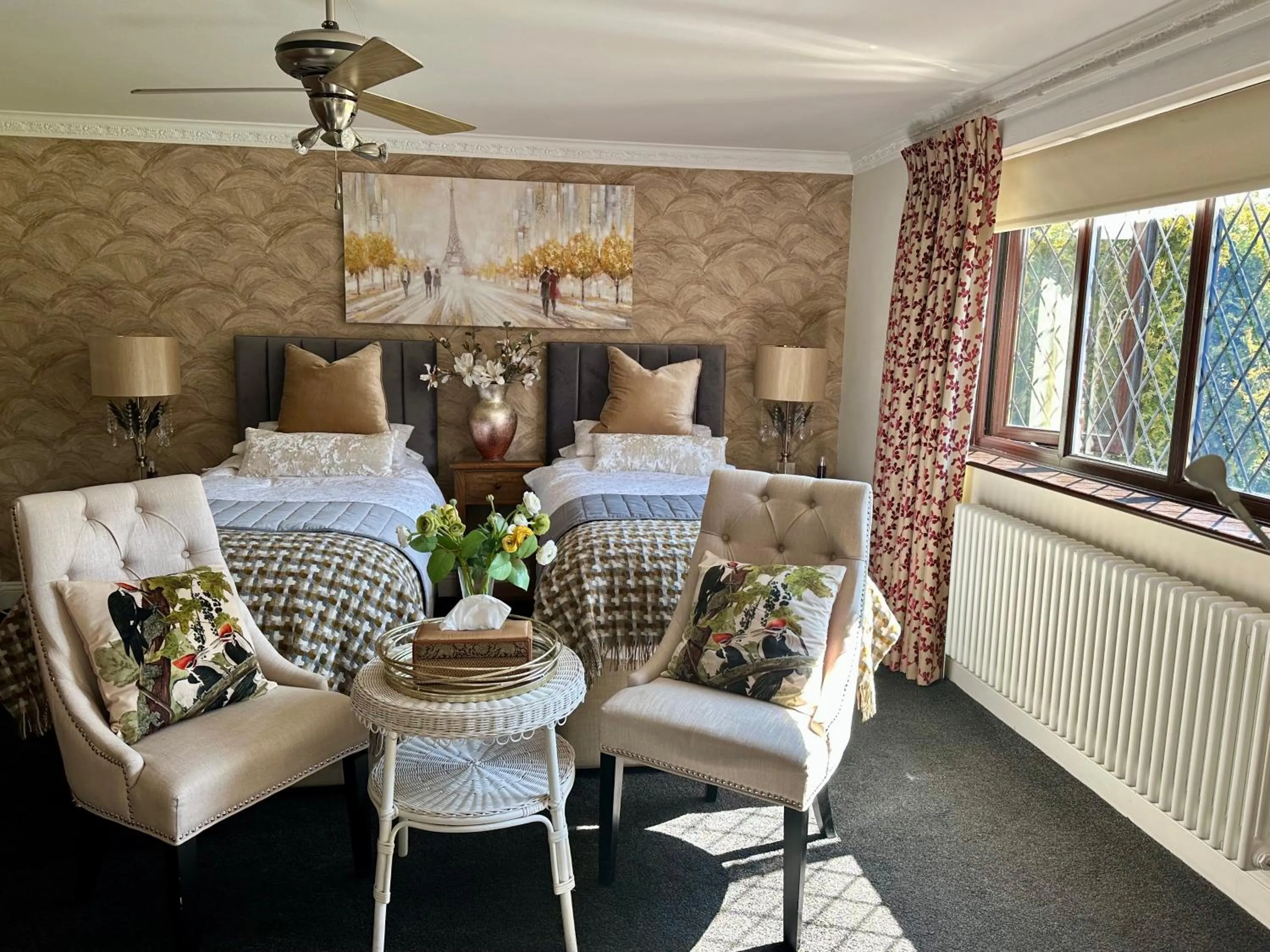 Bed in Beechwood B and B