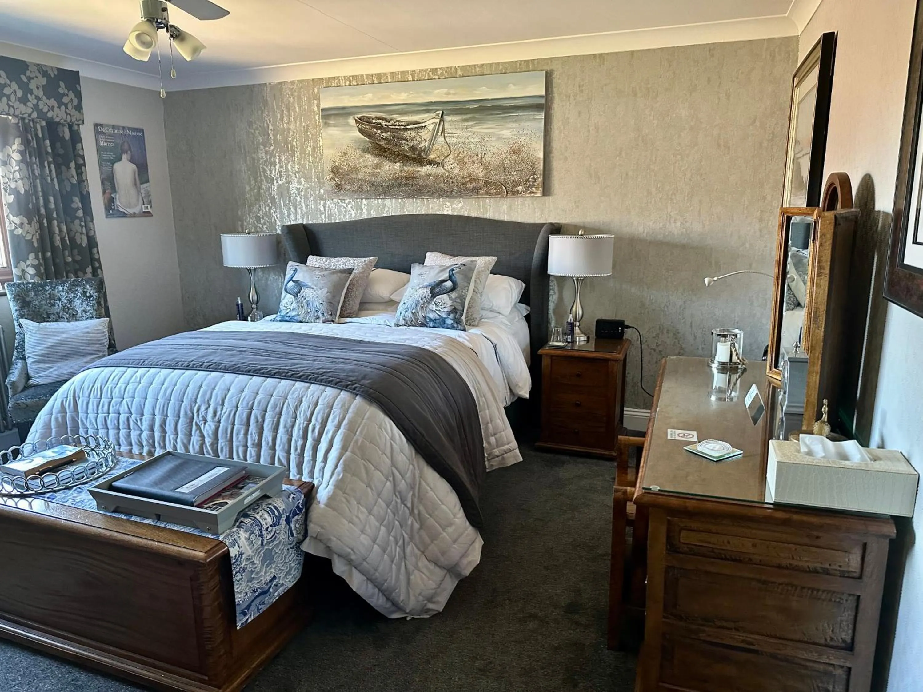 Bed in Beechwood B and B