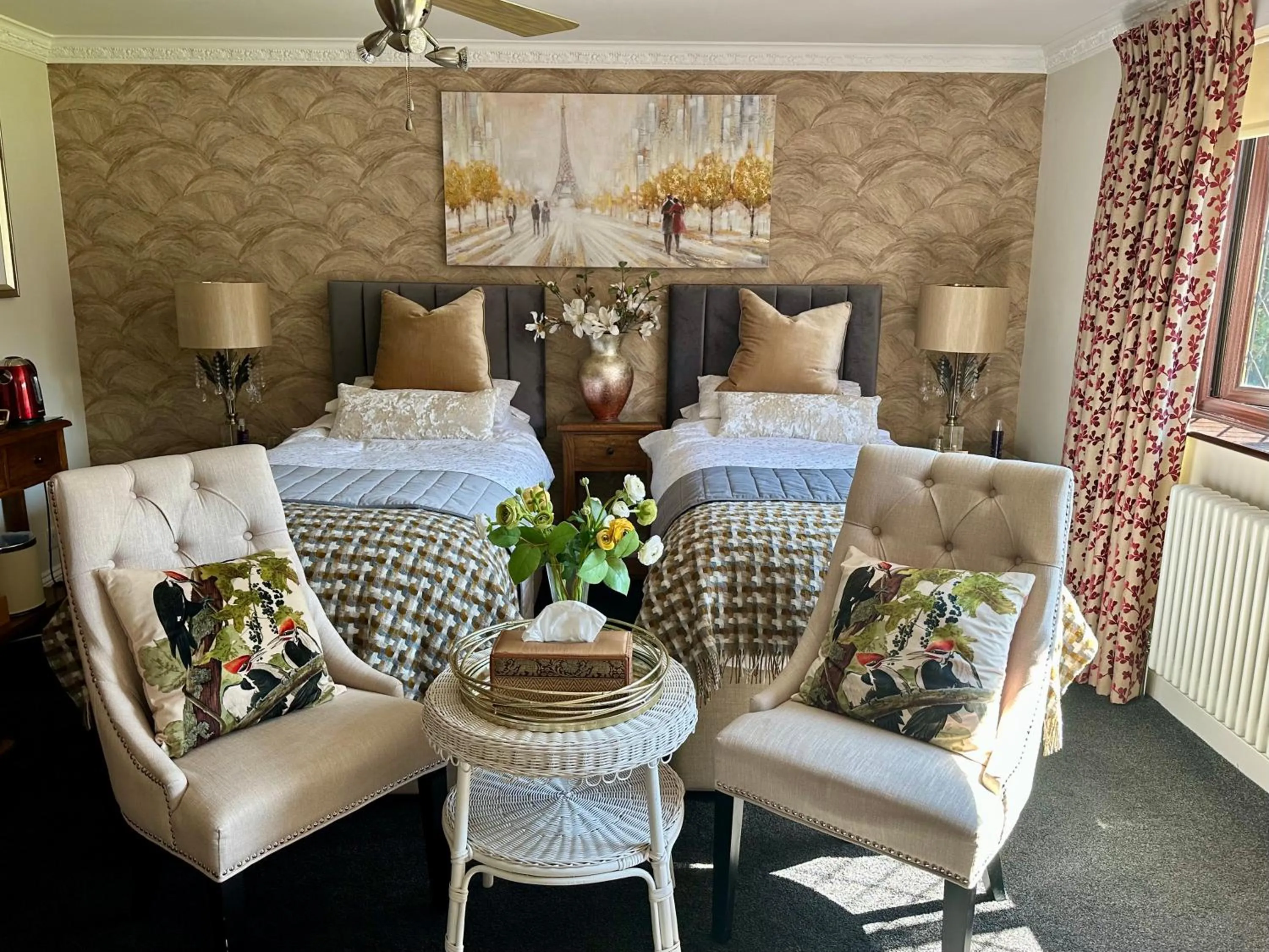 Bed in Beechwood B and B