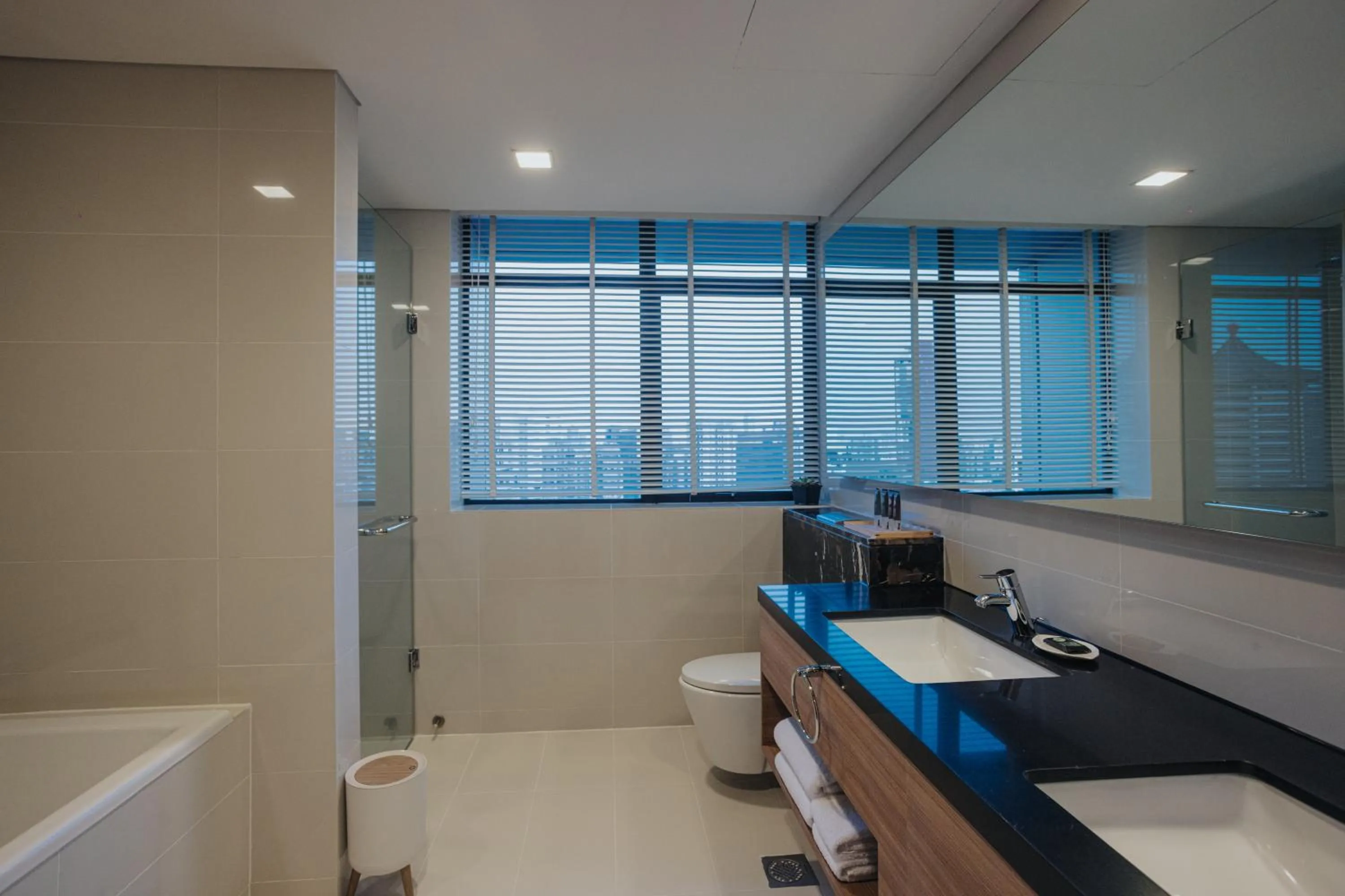 Bathroom in Novotel Living Singapore Orchard