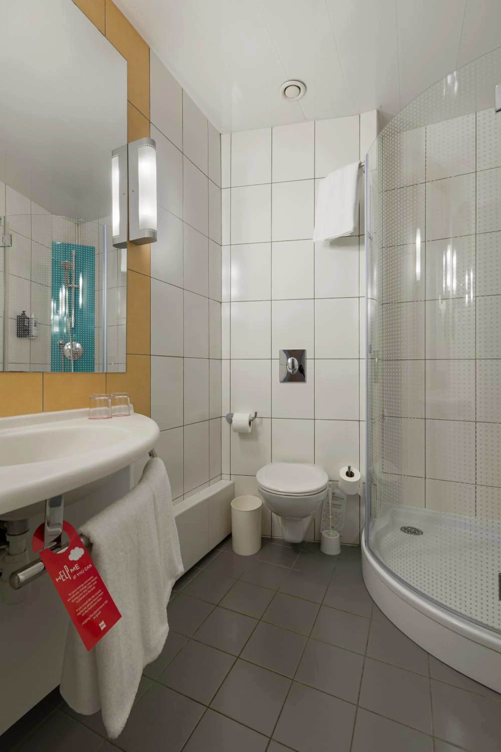 Bathroom in ibis Kyiv City Center