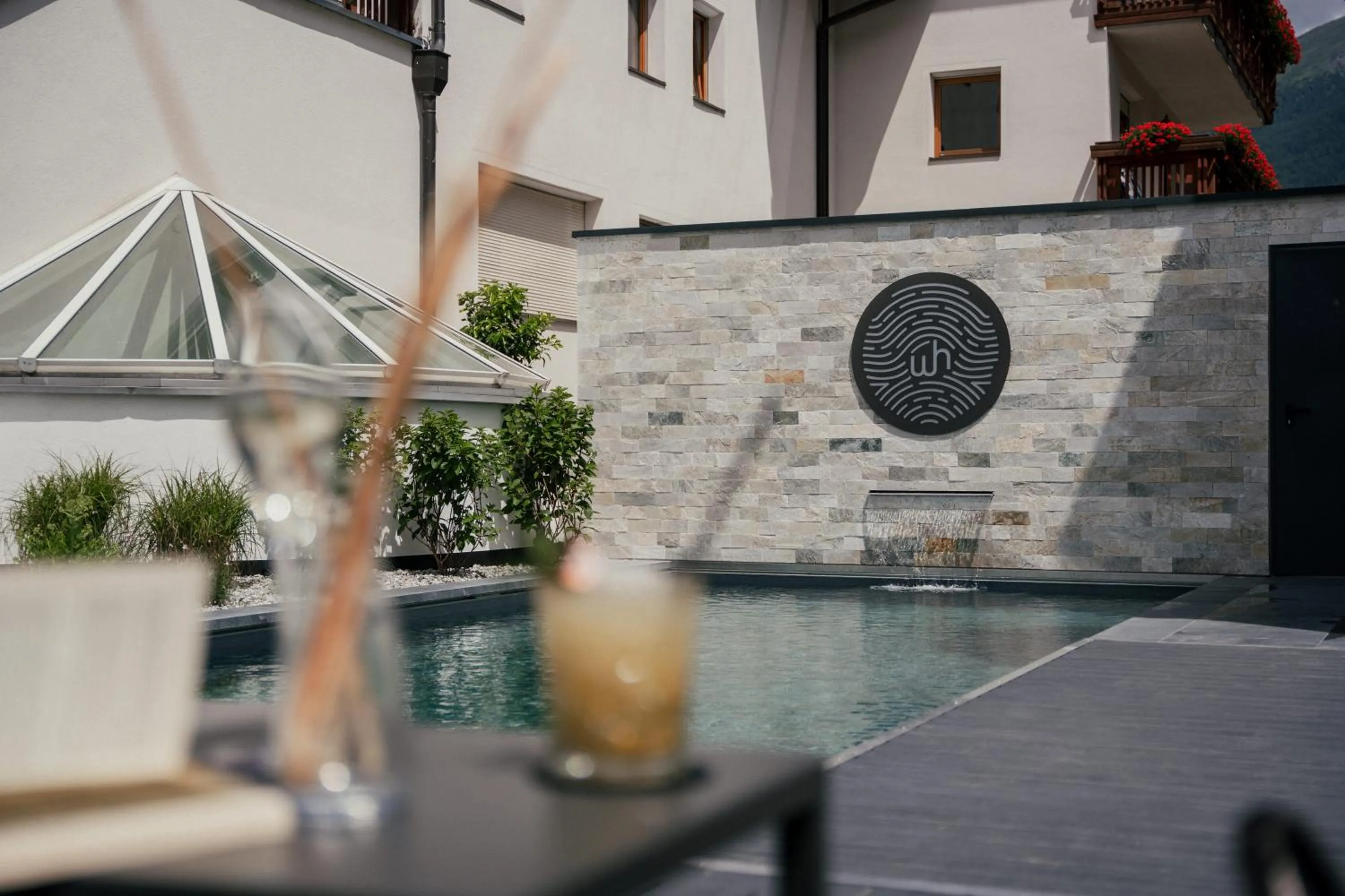 Swimming pool in Hotel WH - Wiesnerhof