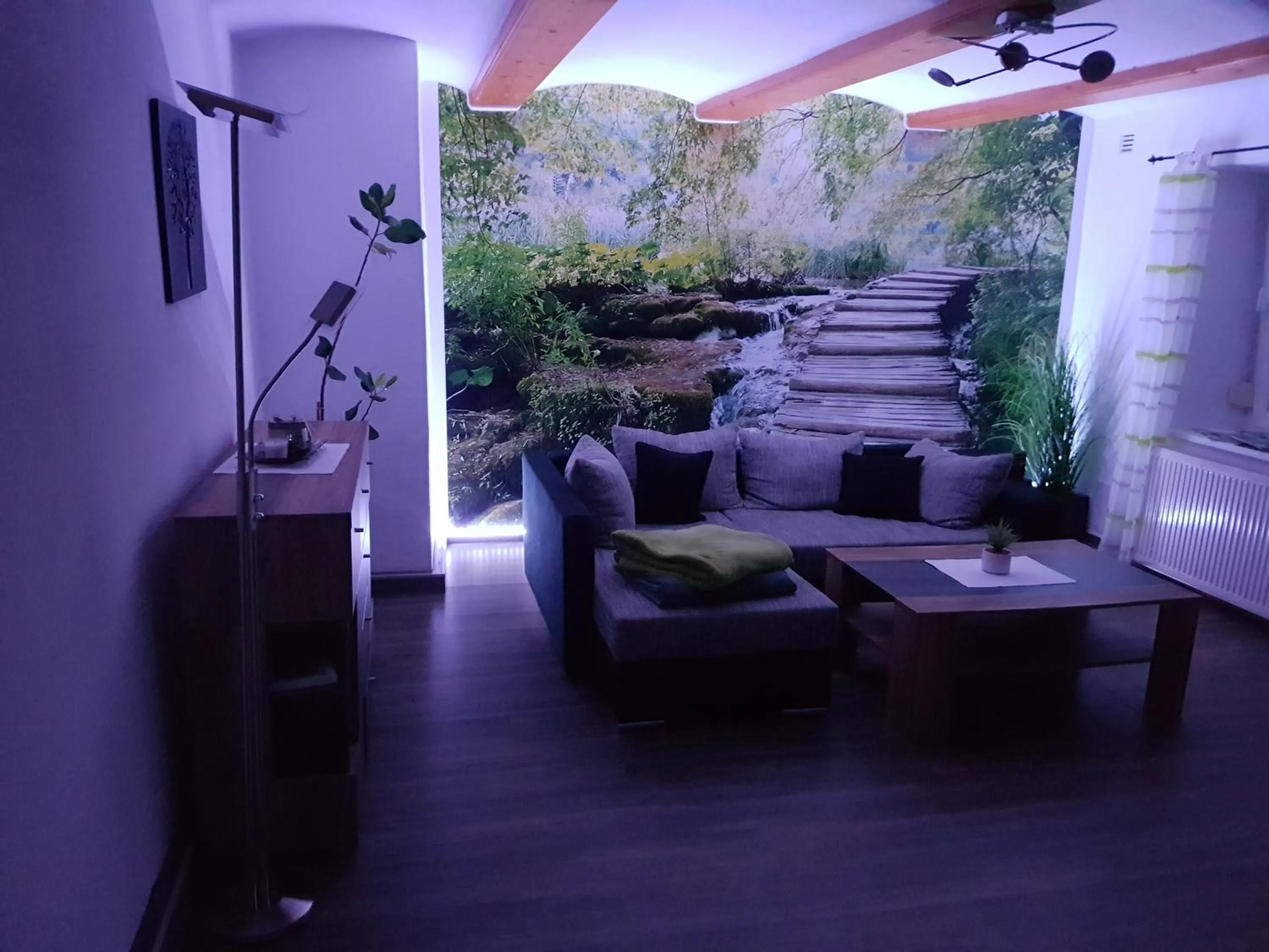 Living room in Ferienwohnung Dersch