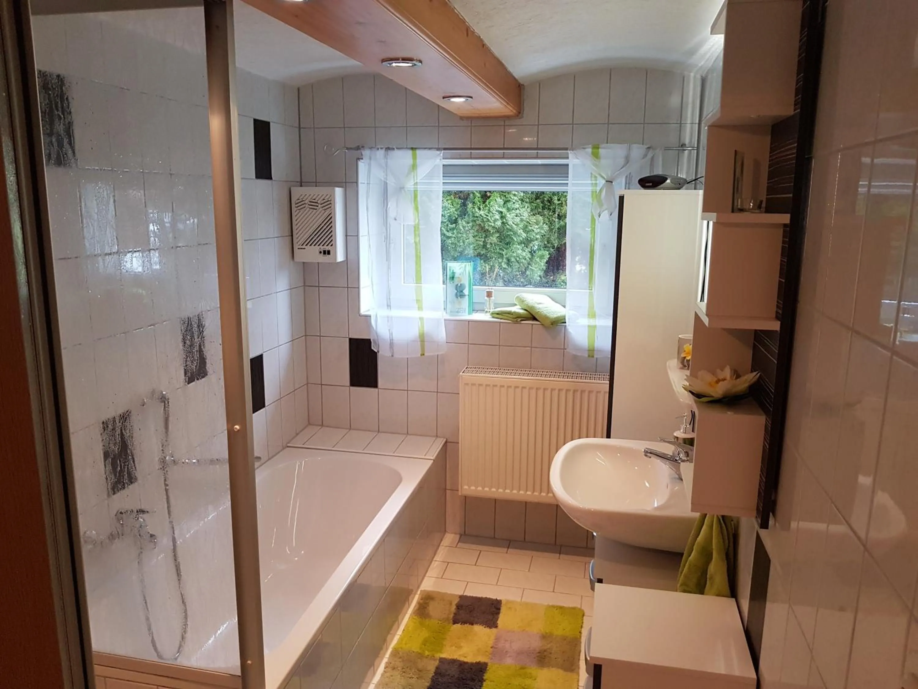 Bathroom in Ferienwohnung Dersch