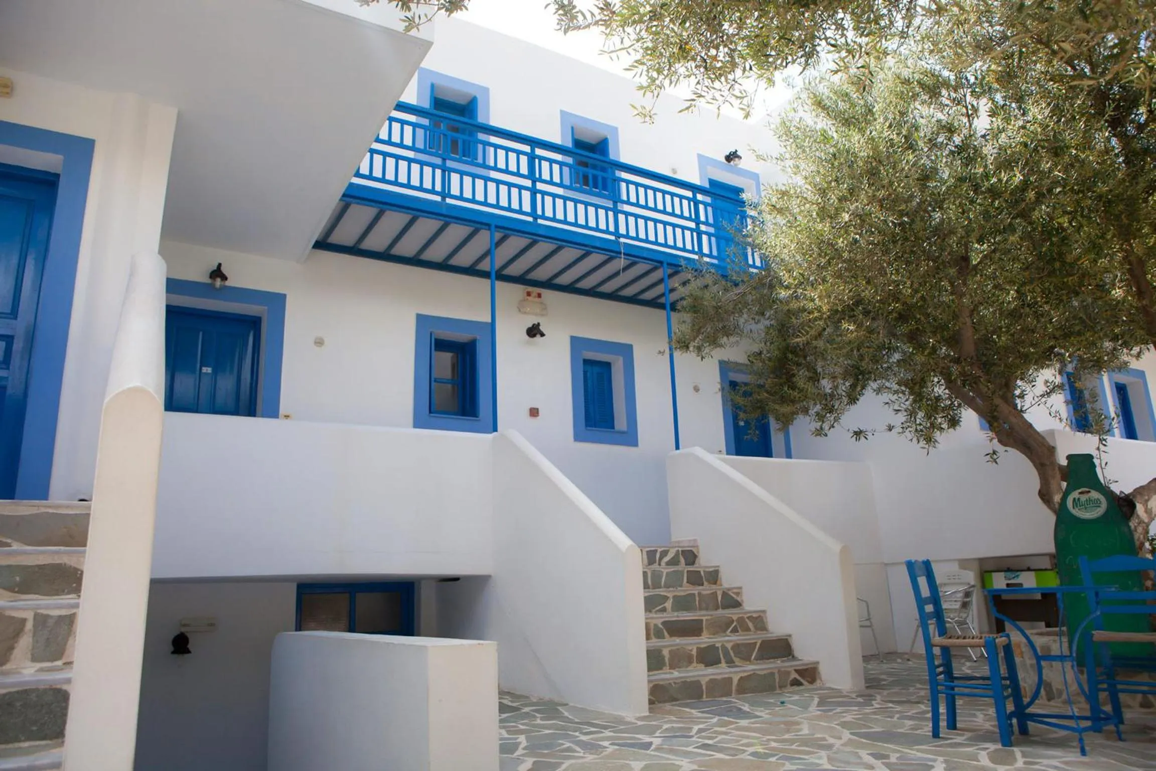 Patio in Vardes Hotel Studios