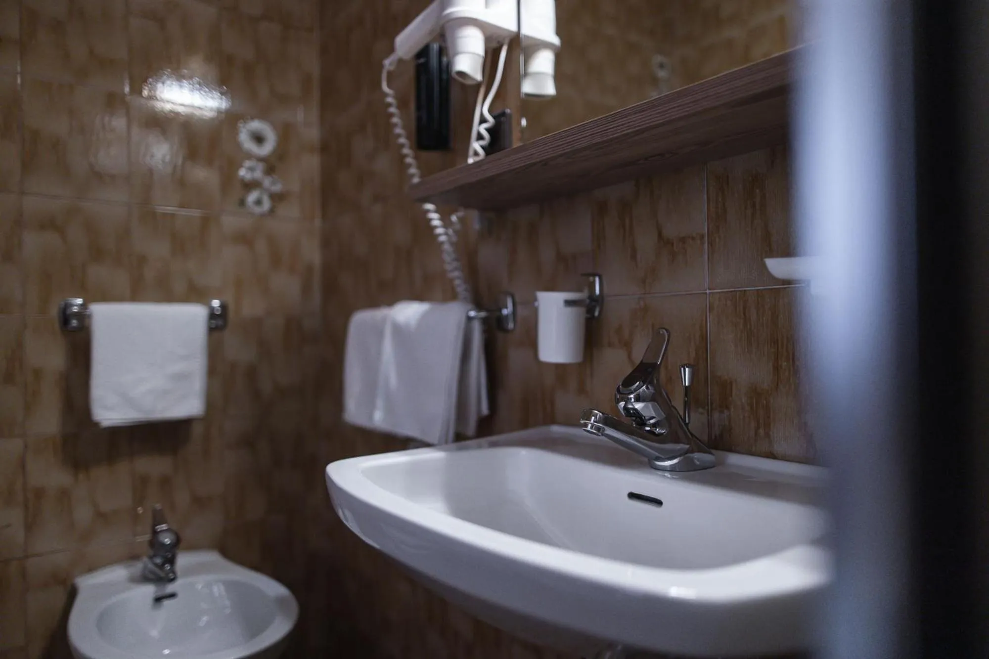 Bathroom in Hotel Mühlwald