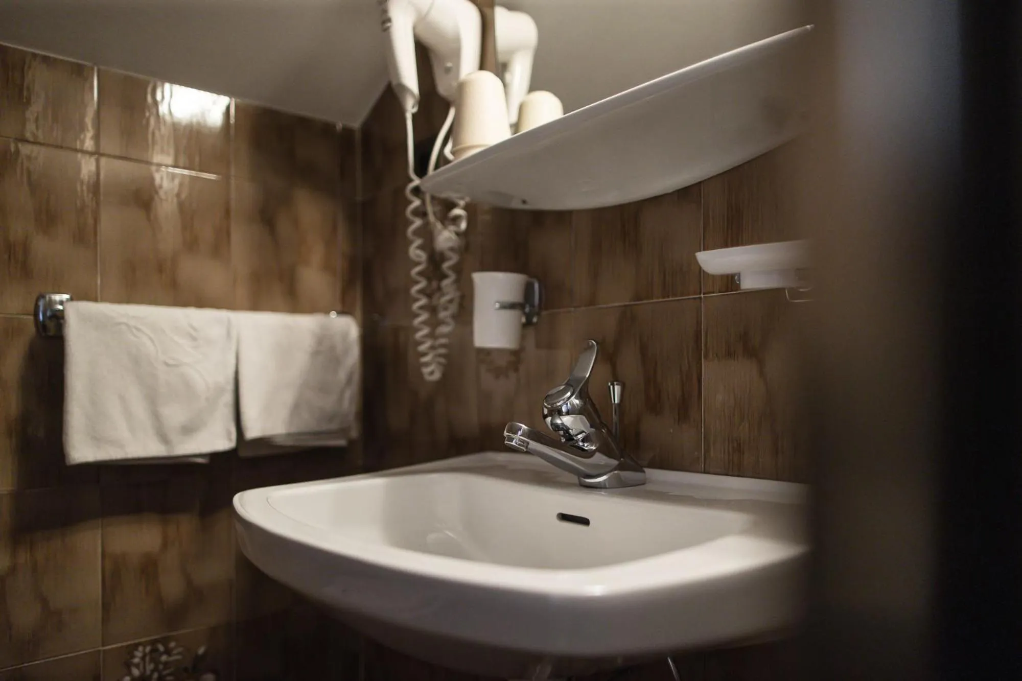 Bathroom in Hotel Mühlwald