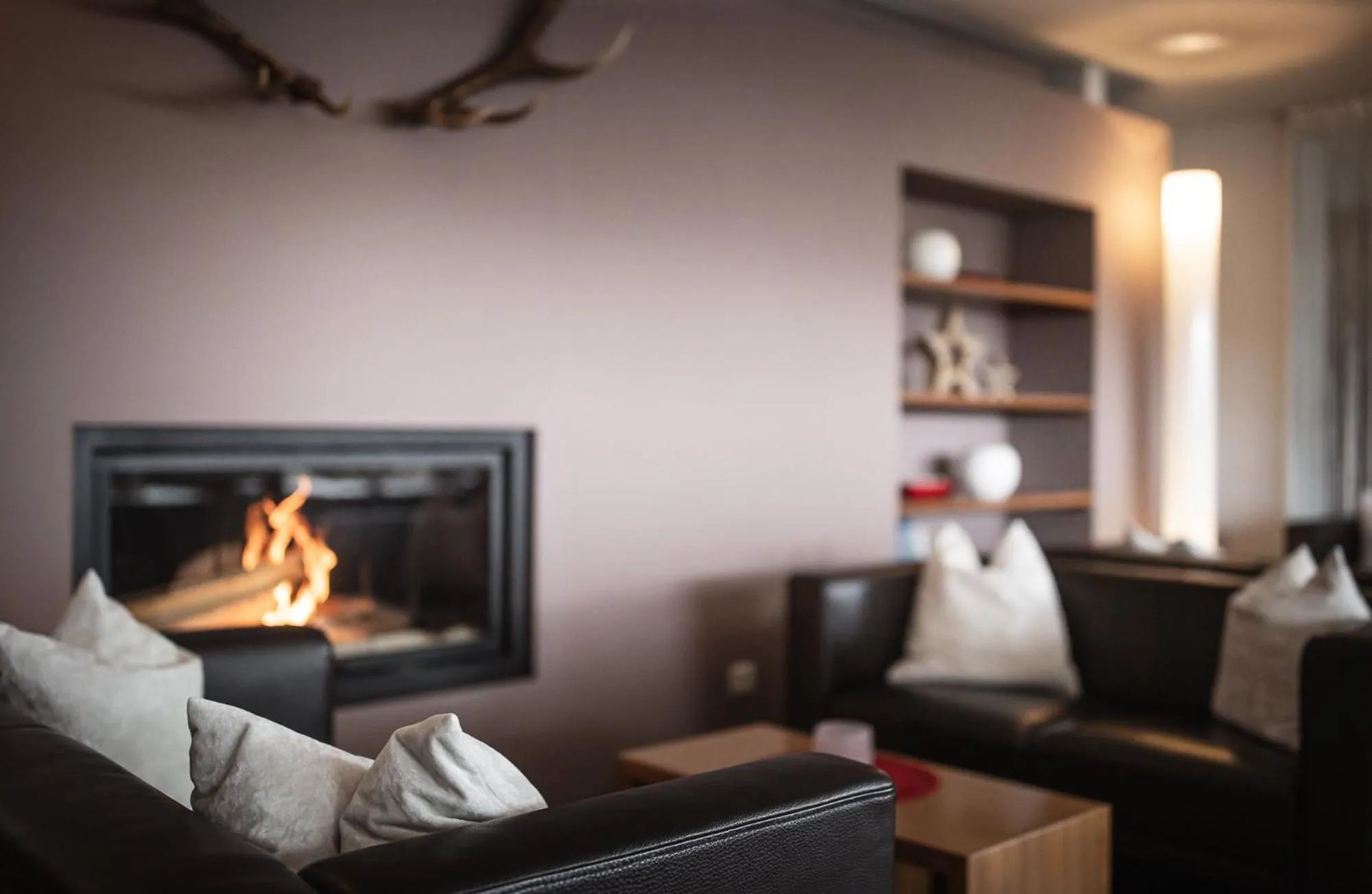 Communal lounge/ TV room in Hotel Mühlwald