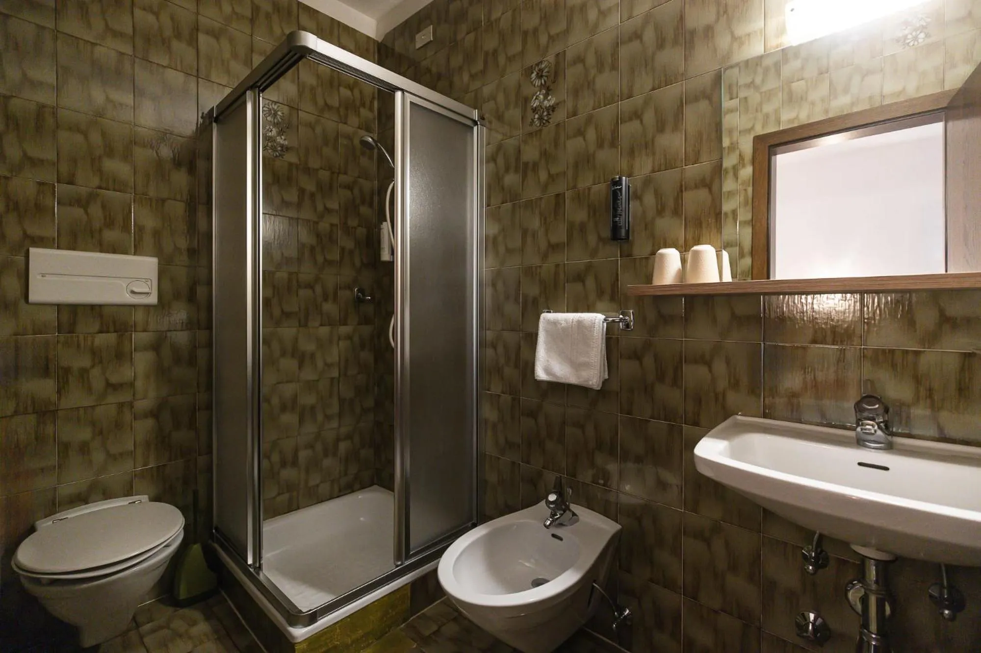 Bathroom in Hotel Mühlwald