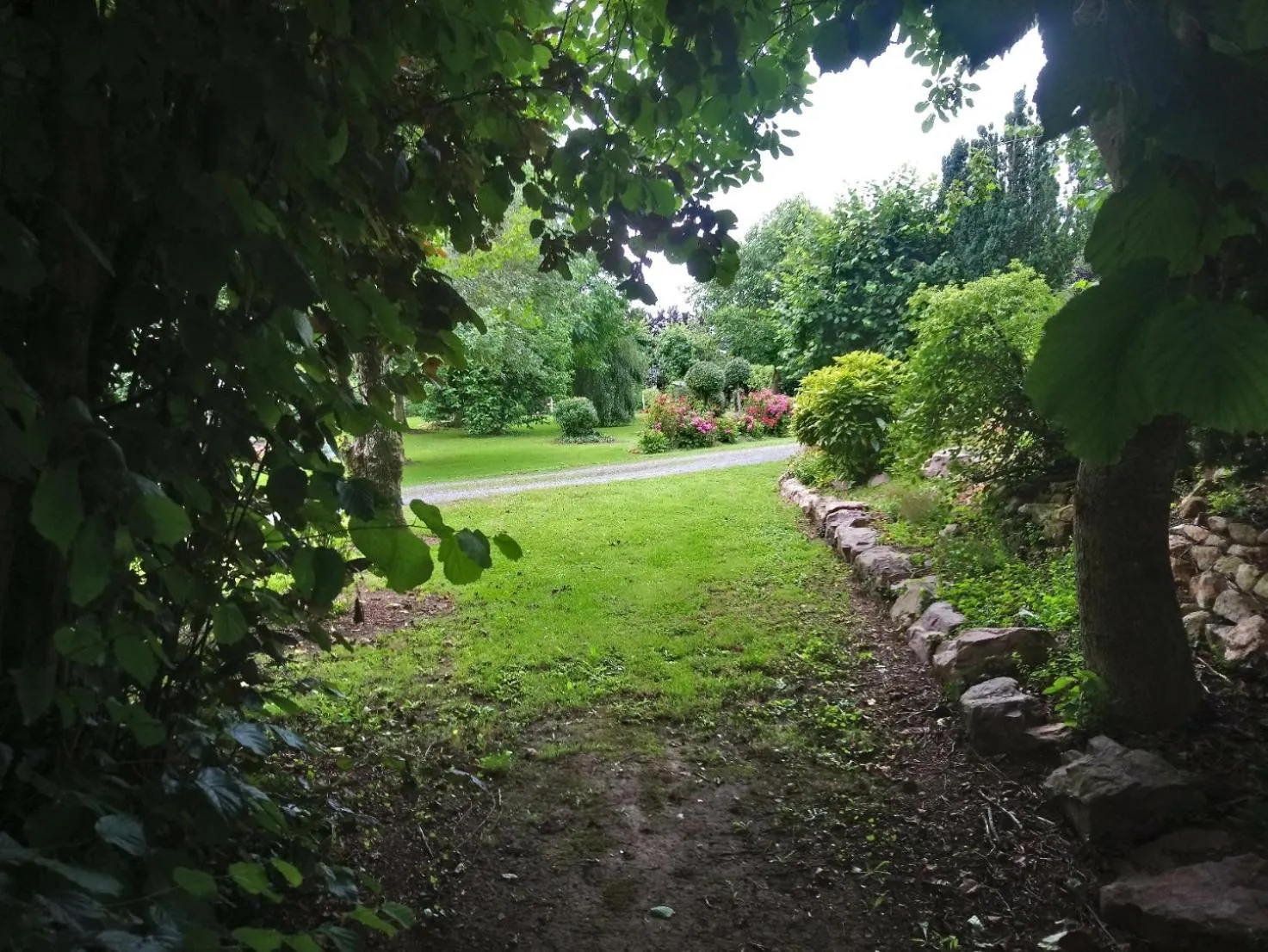 Garden in La Mare aux 3 Diables