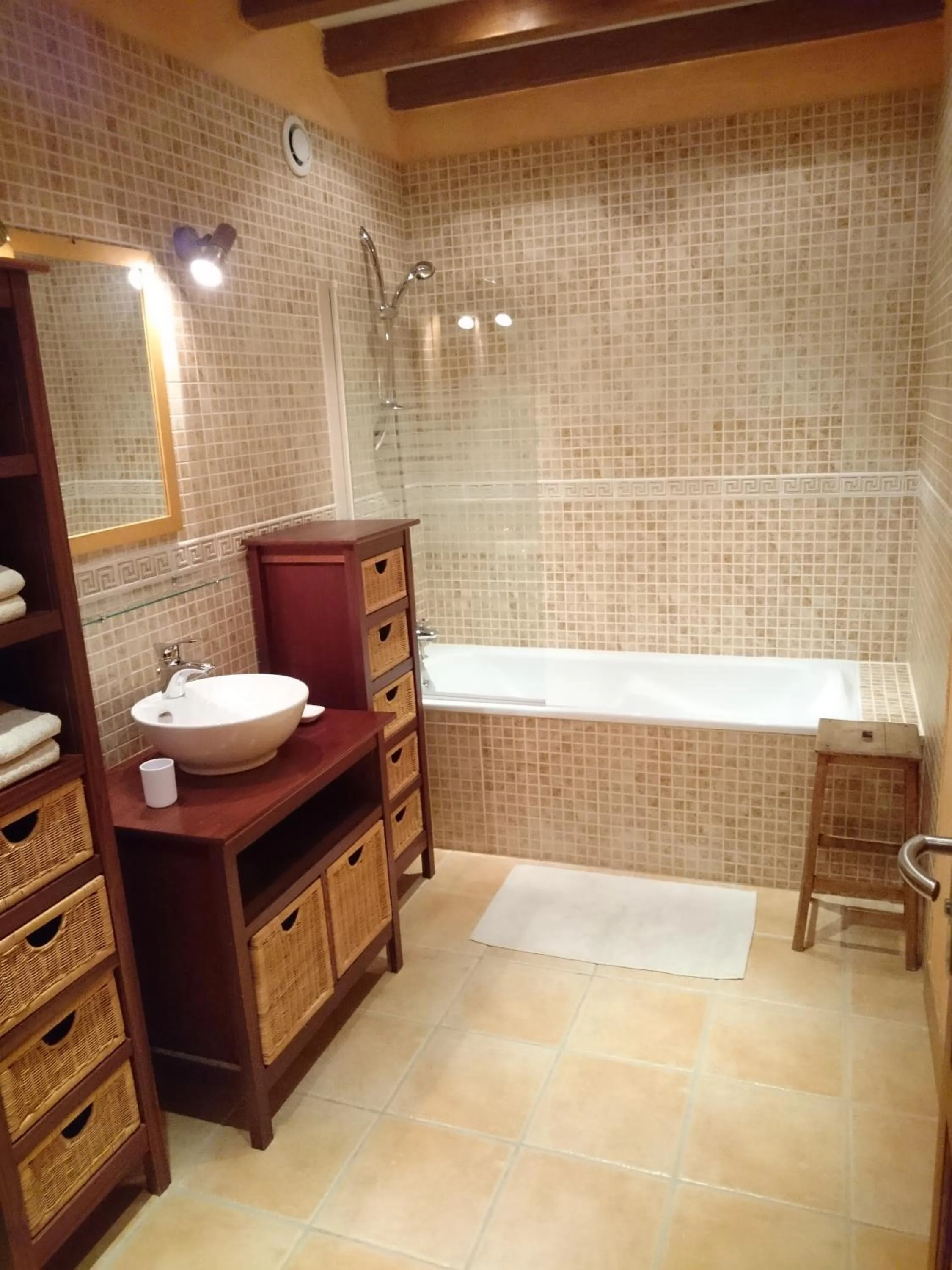 Bathroom in La Mare aux 3 Diables